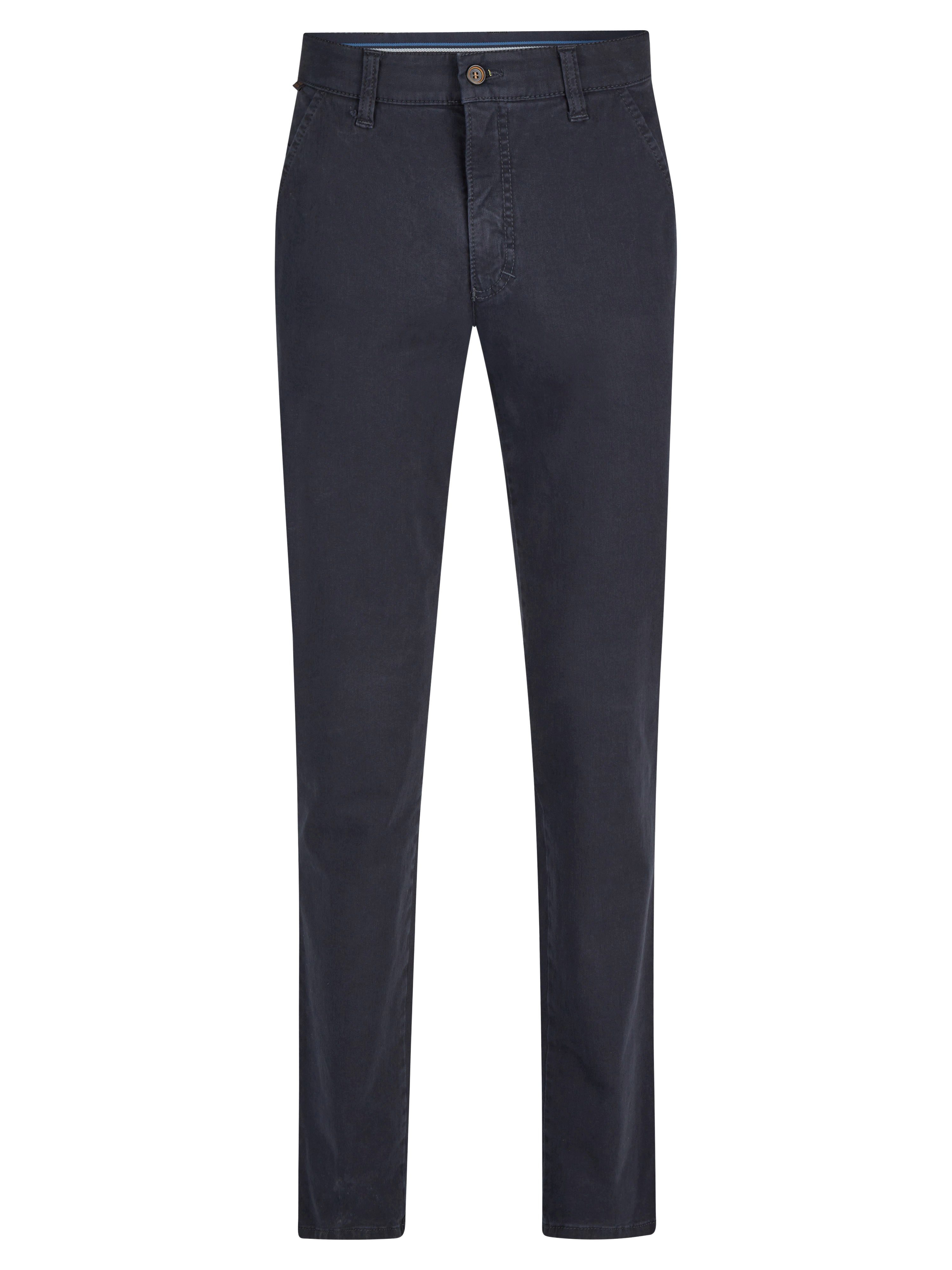 Club of Comfort Chinohose Chino/Flat Front Hose GARVEY 8070 - marine - Herrenhose - 54 ["True Colour steht für hohe Farbbrillanz und dauerhafte