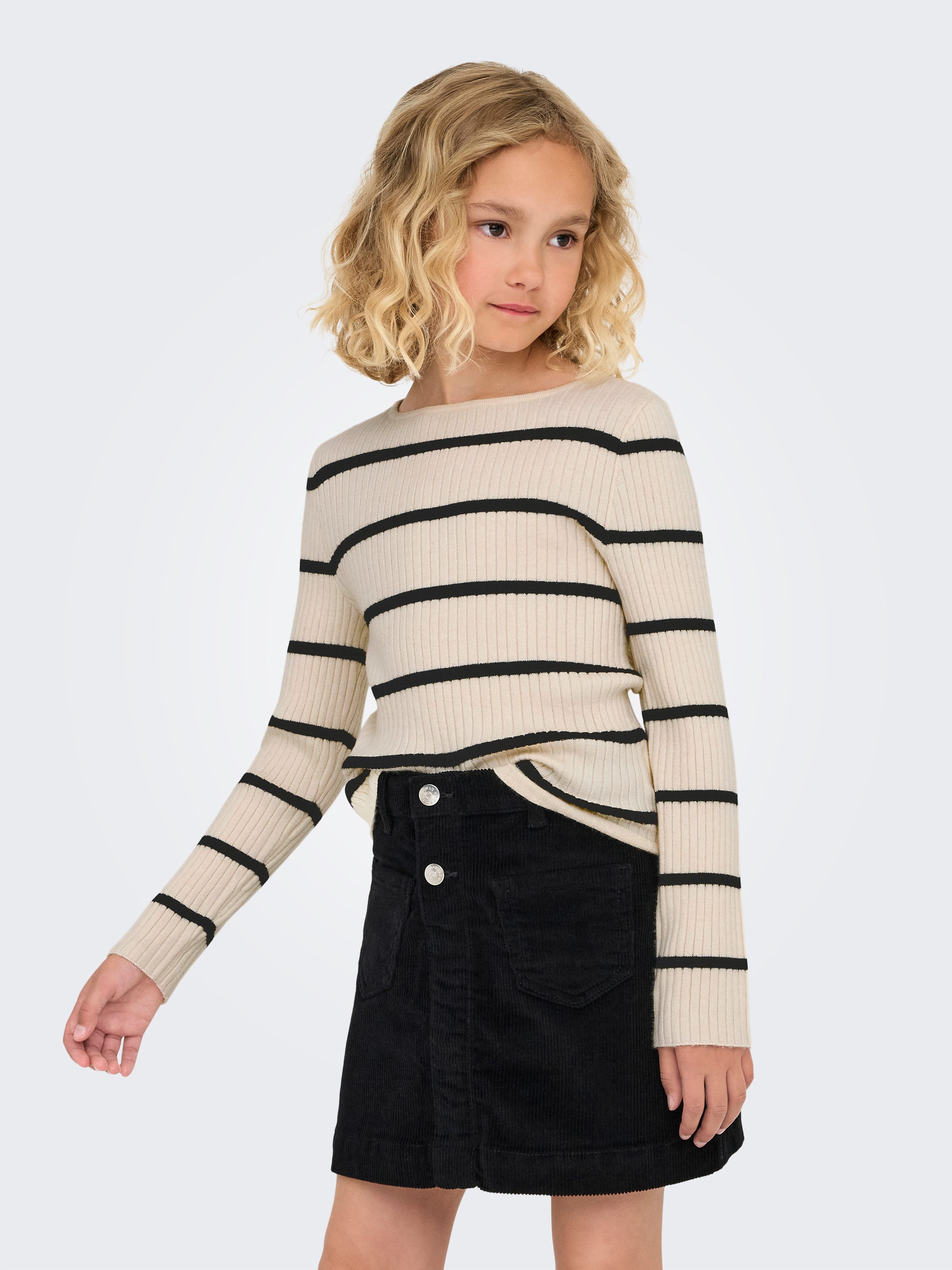 Strickpullover KOGIBI LS RIB BOATNECK CP KNT