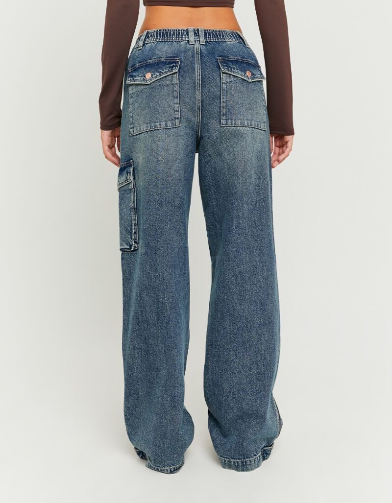 Tally Weijl Cargojeans SPADEGINNA Baumwolle, baggy