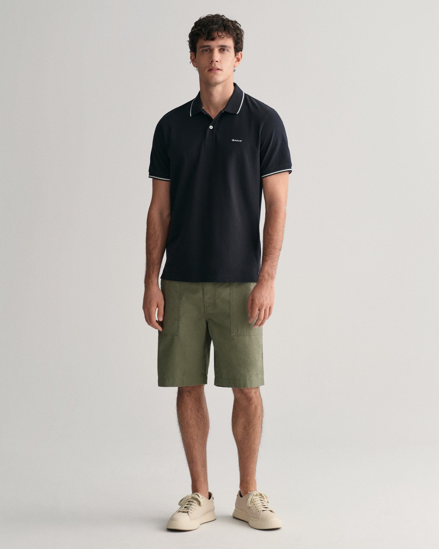 Gant Poloshirt TIPPING SS PIQUE POLO – Bild 4 von 5
