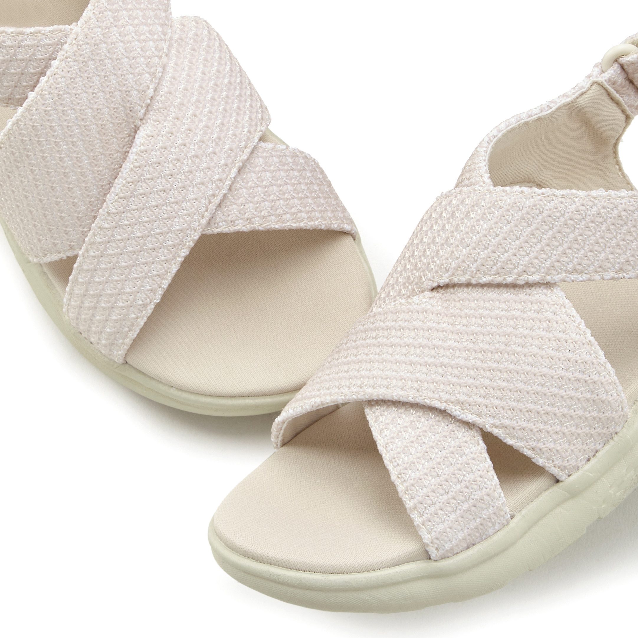 Vivance by Lascana Sandalette, Sommerschuh, offener Schuh Sandale mit Klettverschluss VEGAN – Bild 5 von 5