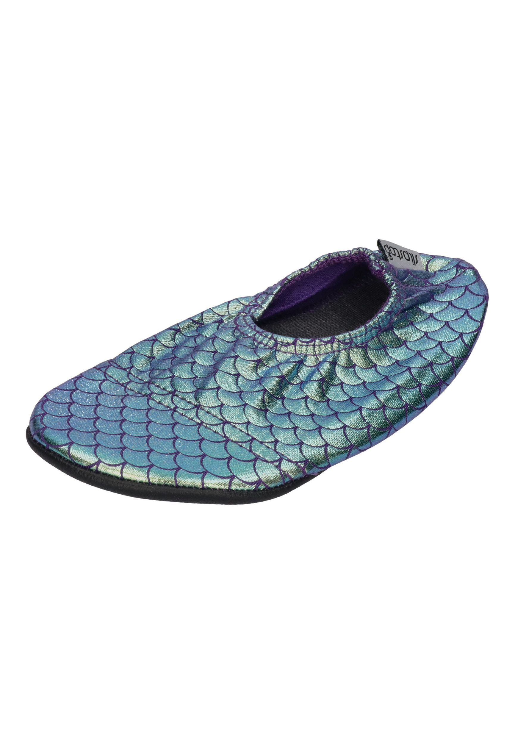 Slipstop IVY Badeschuh Grün-glänzend