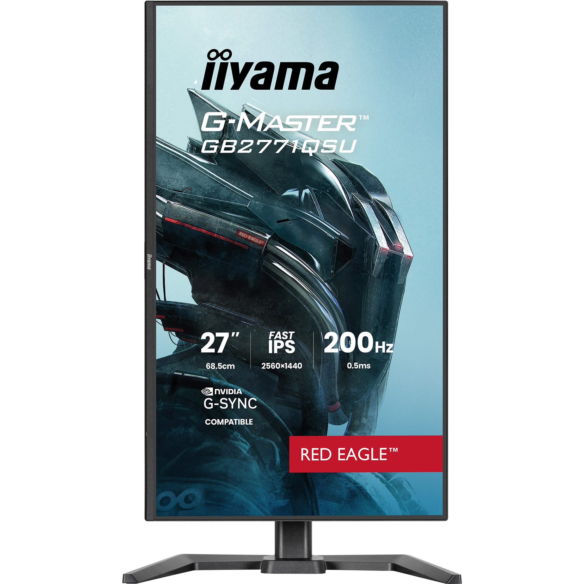 Iiyama iiyama G-Master GB2771QSU-B1 Red Eagle, TFT-Monitor (2560 x 1440 px)