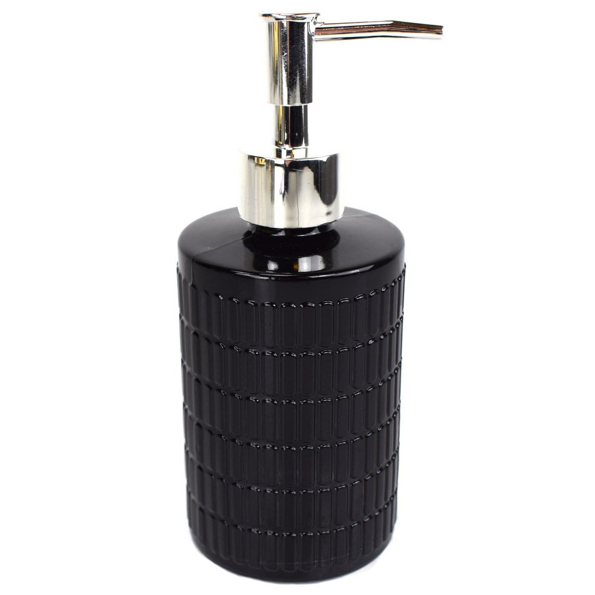 Home Line Seifenspender Pumpspender Øca. 7 cm aus Glas moderner Spender für Seifen, universell einsetzbar
