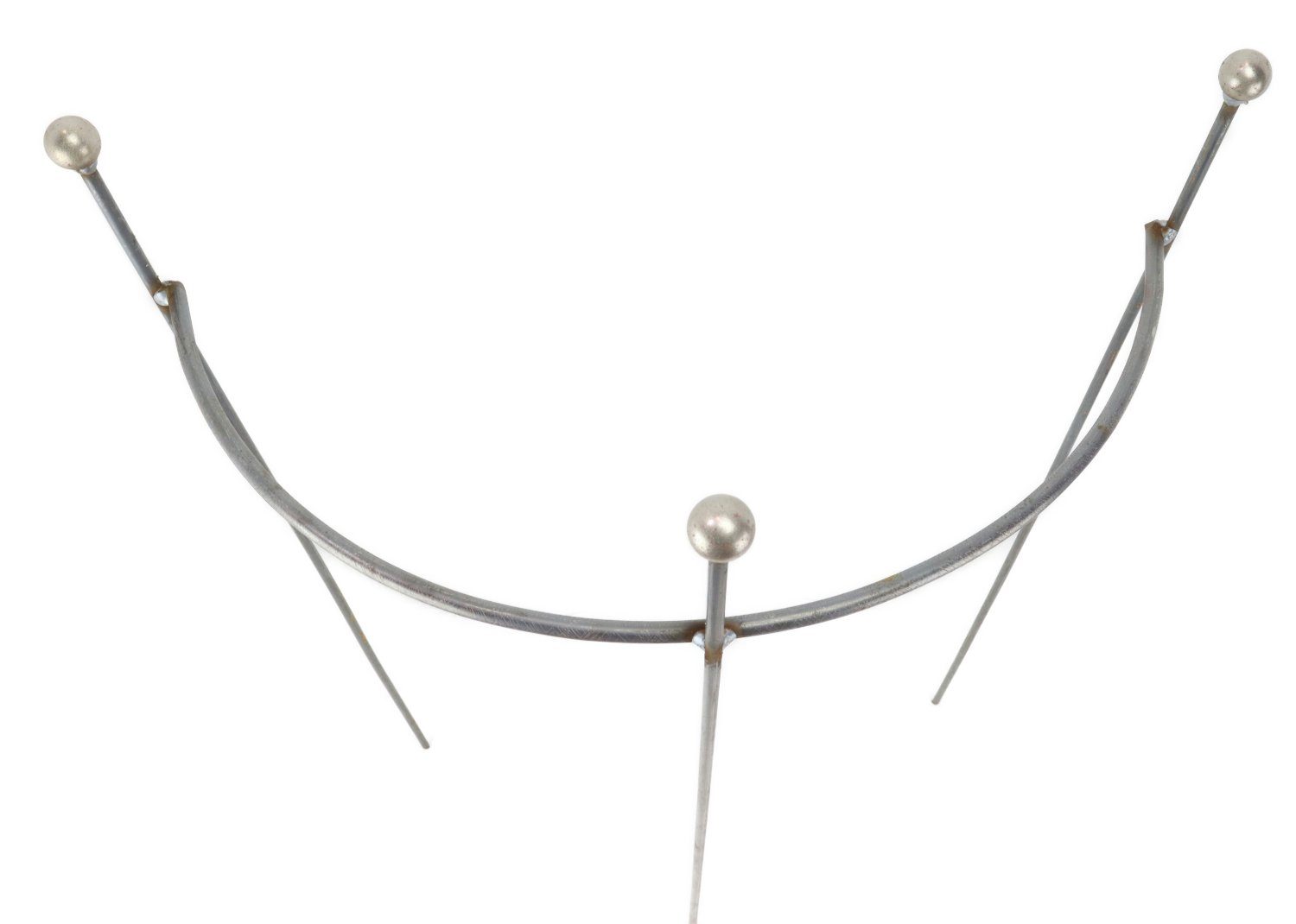 Hirsch Terracotta Rankgitter 4x Staudenhalter halbrund günstig online kaufen