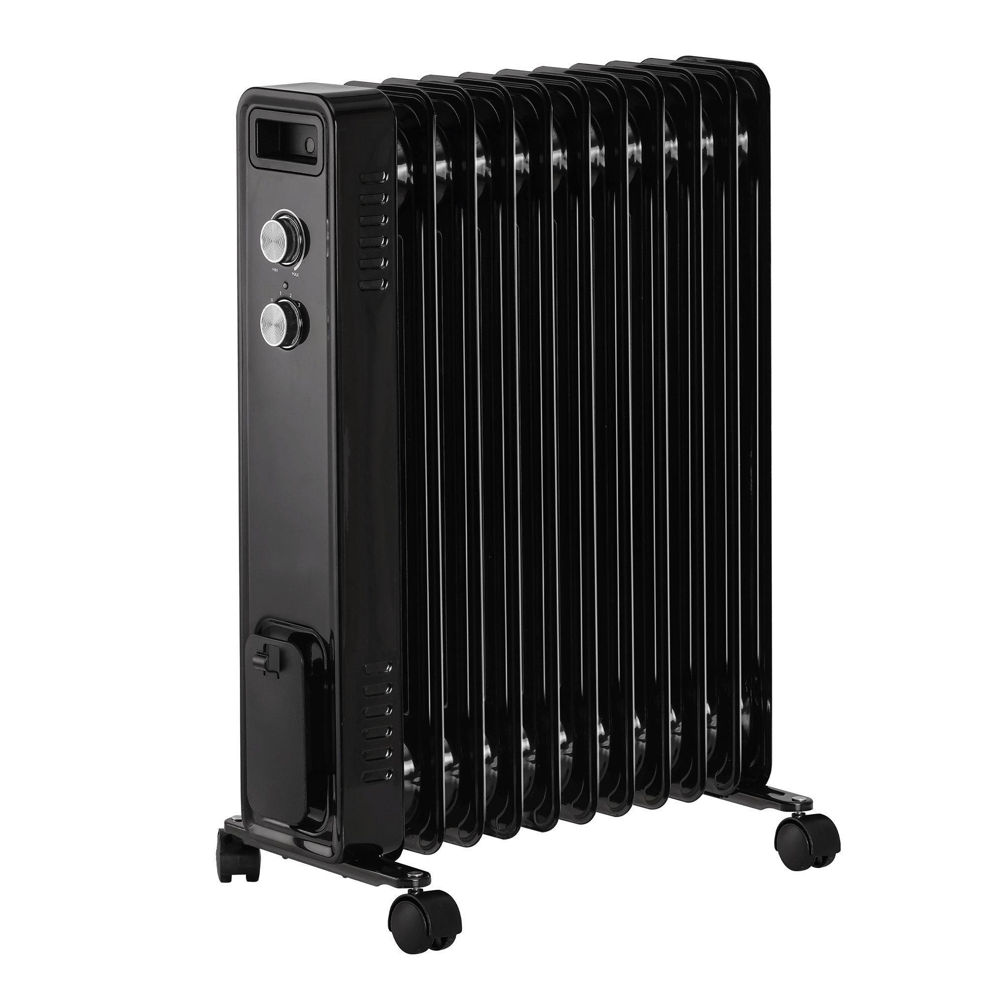 Stahlmann Heizgerät STAHLMANN Radiator Elektroheizung ZR201, 2500 W, Heizung Elektrisch mit Thermostat und 3 Heizstufen, Heizgerät