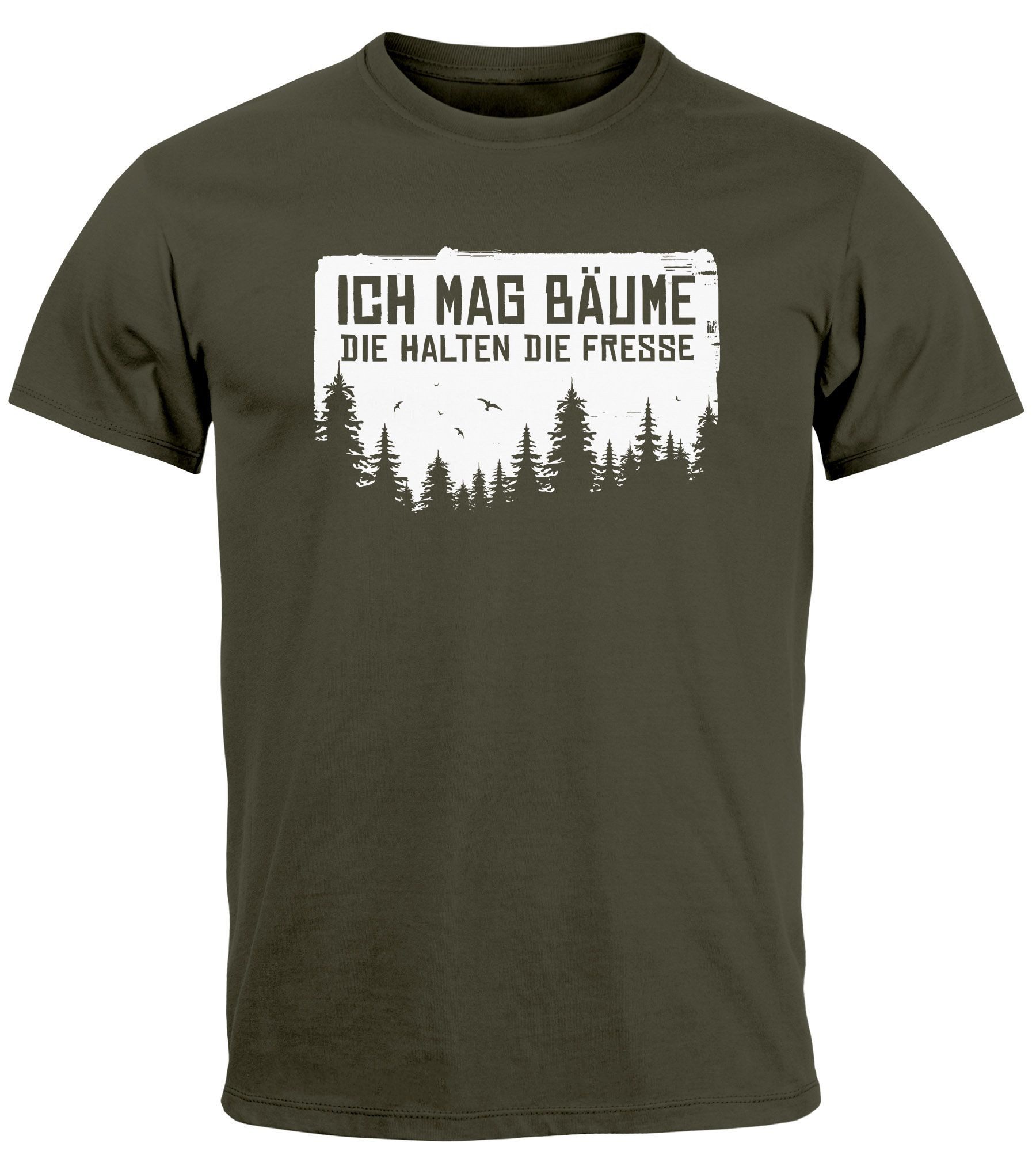 MoonWorks Print-Shirt Herren T-Shirt mit Spruch günstig online kaufen