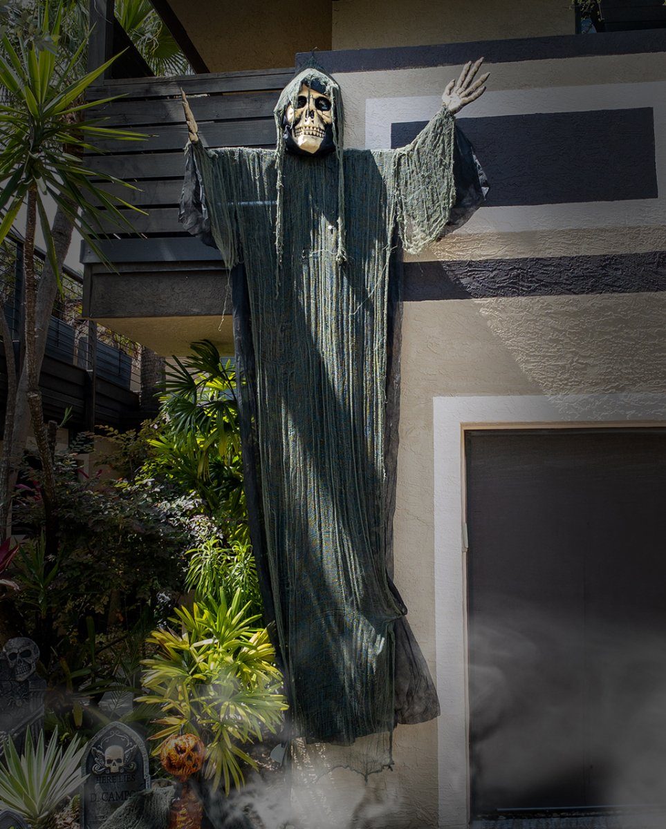 Horror-Shop Dekoobjekt Riesige Grim Reaper Hängedeko mit Licht für Hallow