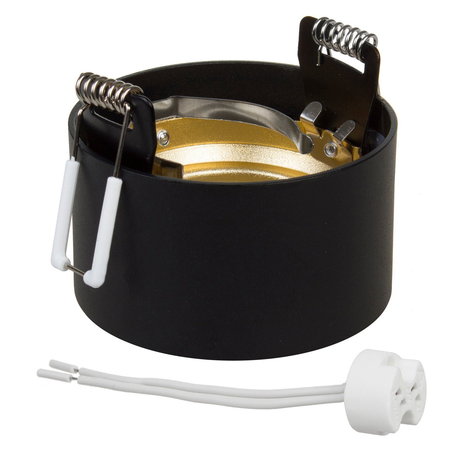 Maclean Einbauleuchte MCE457, ohne Leuchtmittel, GU5.3 [MR16] Fassung für 12V LED u. Halogen [max. 35 W Leistung] IP20