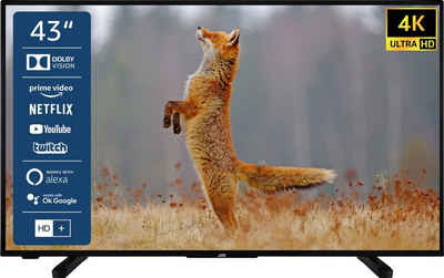 JVC LT-43VU2255 LED-Fernseher (108 cm/43 Zoll, 4K Ultra HD, Smart-TV)