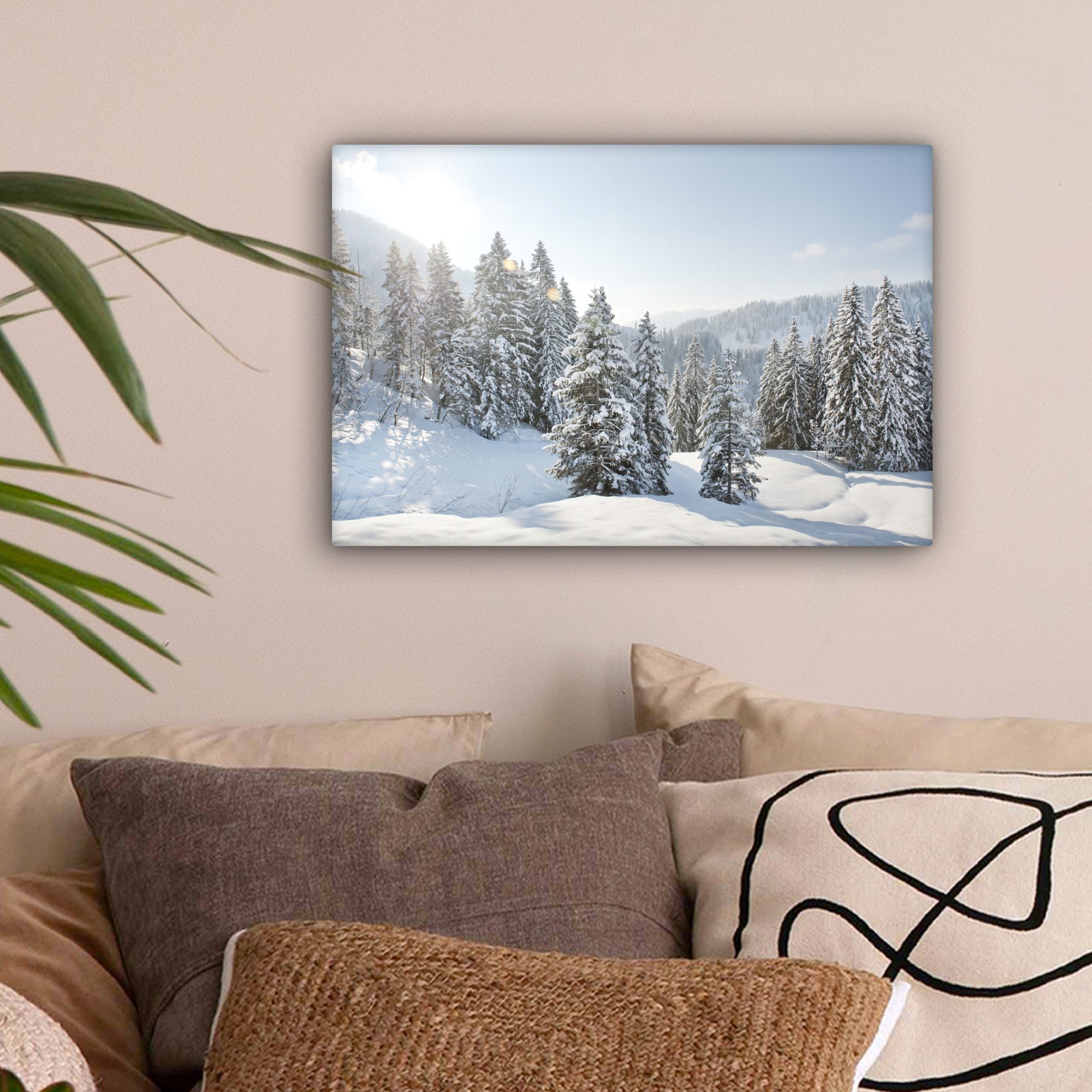 OneMillionCanvasses® Leinwandbild Die Sonne scheint auf günstig online kaufen