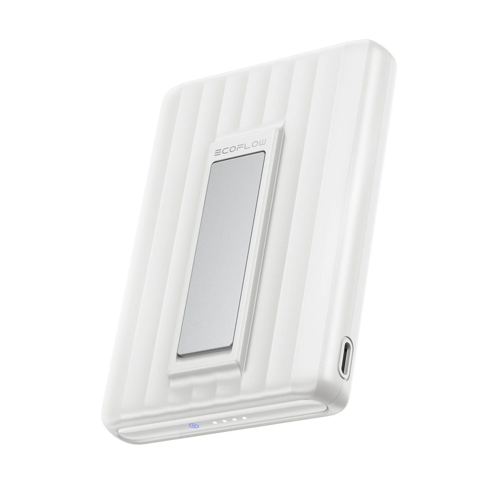 Ecoflow EcoFlow RAPID Mag Powerbank (5 000 mAh/10 000mAh, Magnetisches Laden) Powerbank Tragbares Ladegerät mit kabelloser Ladefunktion, 30 W USB-C Laden, 30 W Aufladung