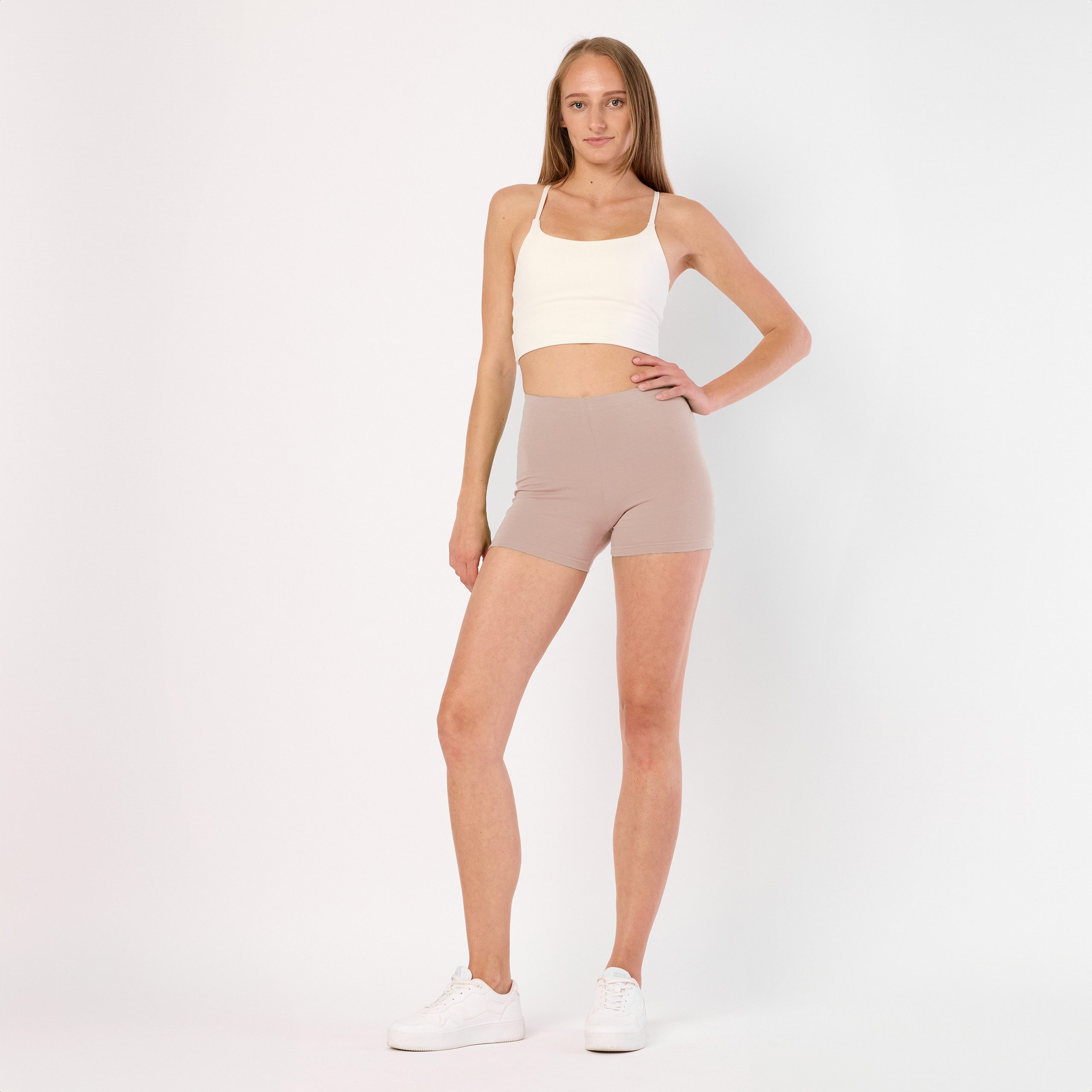 Merry Style Leggings Damen Shorts Radlerhose Hotpants MS10-283 (1-tlg) aus günstig online kaufen