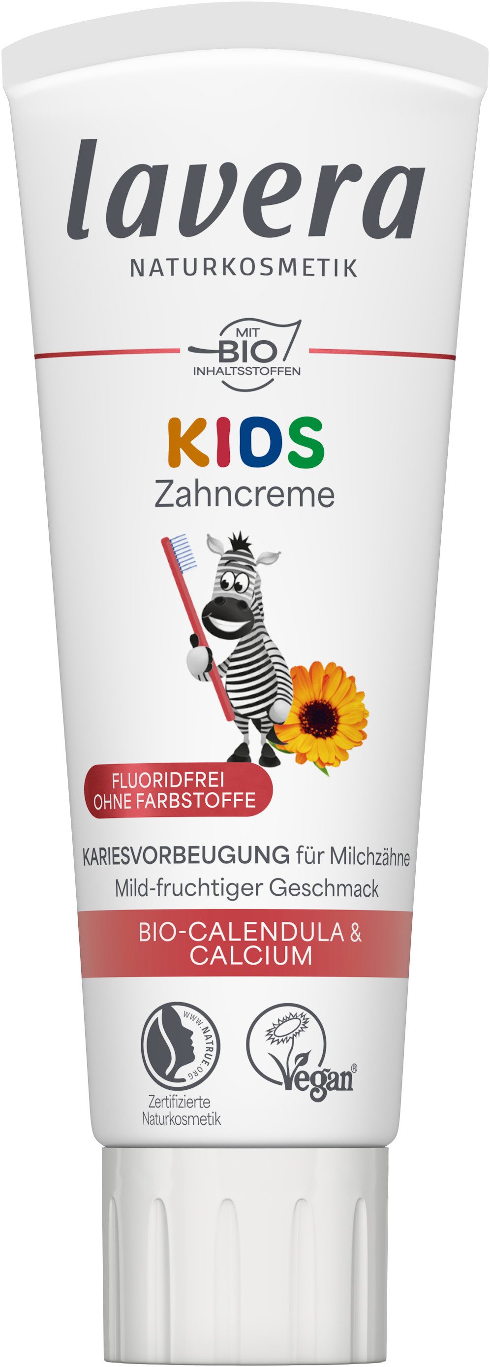 lavera Zahnpasta Zahncreme Kids Fluoridfrei, (1-St)