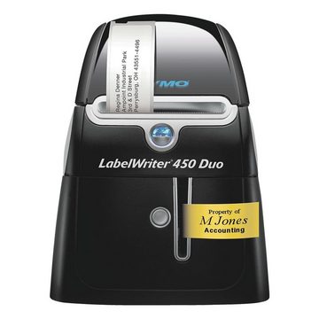 DYMO LabelWriter 450 Duo mobiler Drucker, (für Etiketten und D1-Bänder)