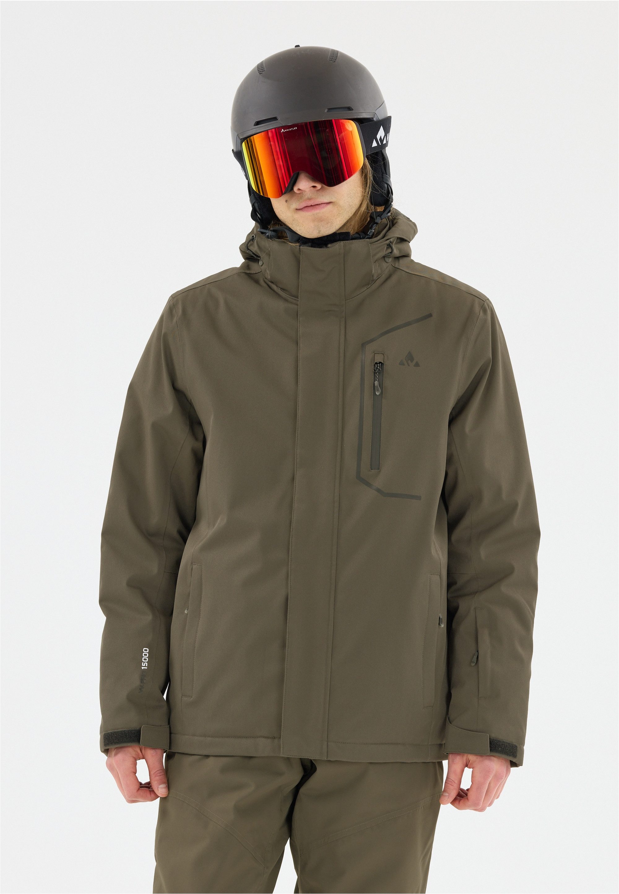 WHISTLER Skijacke Carbon mit wasserabweisender Membran günstig online kaufen