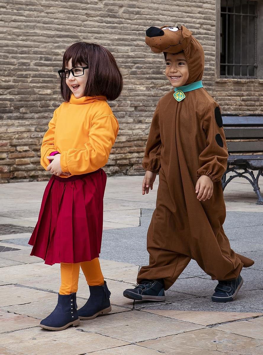Metamorph Kostüm Scooby Doo – Velma Kostüm für Kinder, Eine von Scooby-Doos Begleiterinnen und Detektivin für mysteriöse F
