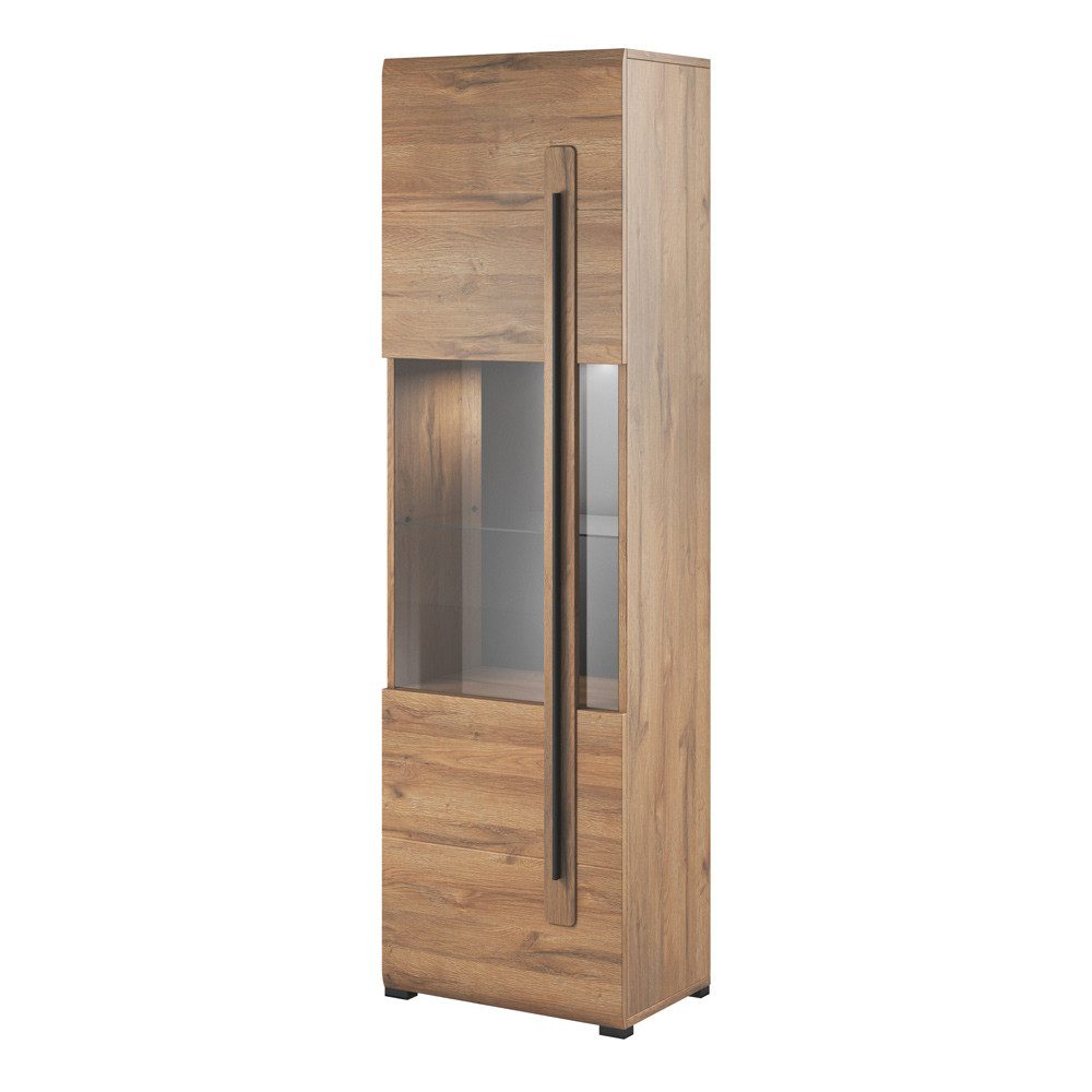 Lomadox Vitrine TURDA-83 nschrank Eiche Grandson günstig online kaufen