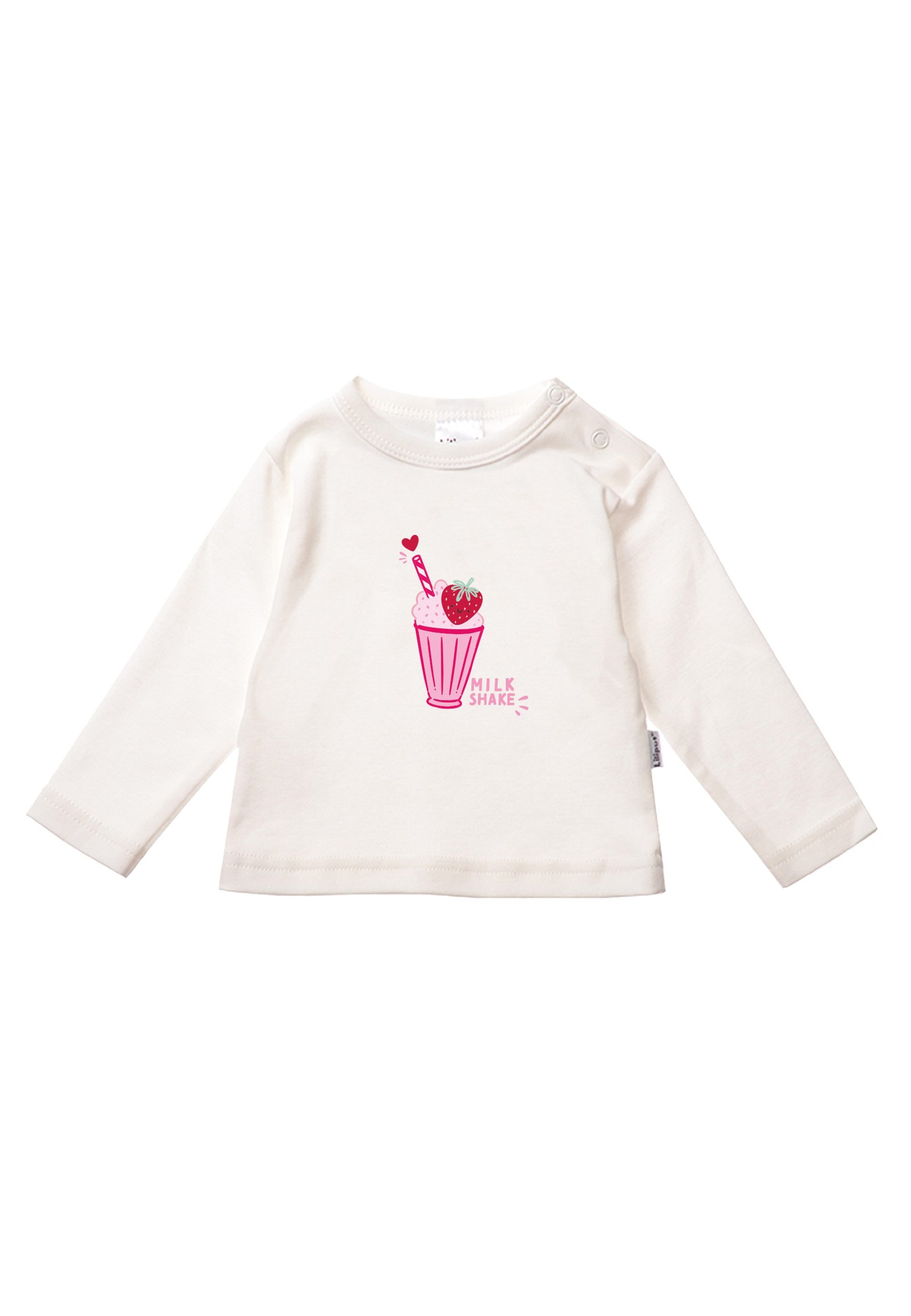 Liliput Langarmshirt Milkshake (2-tlg) 2er-Pack mit fröhlichem Print