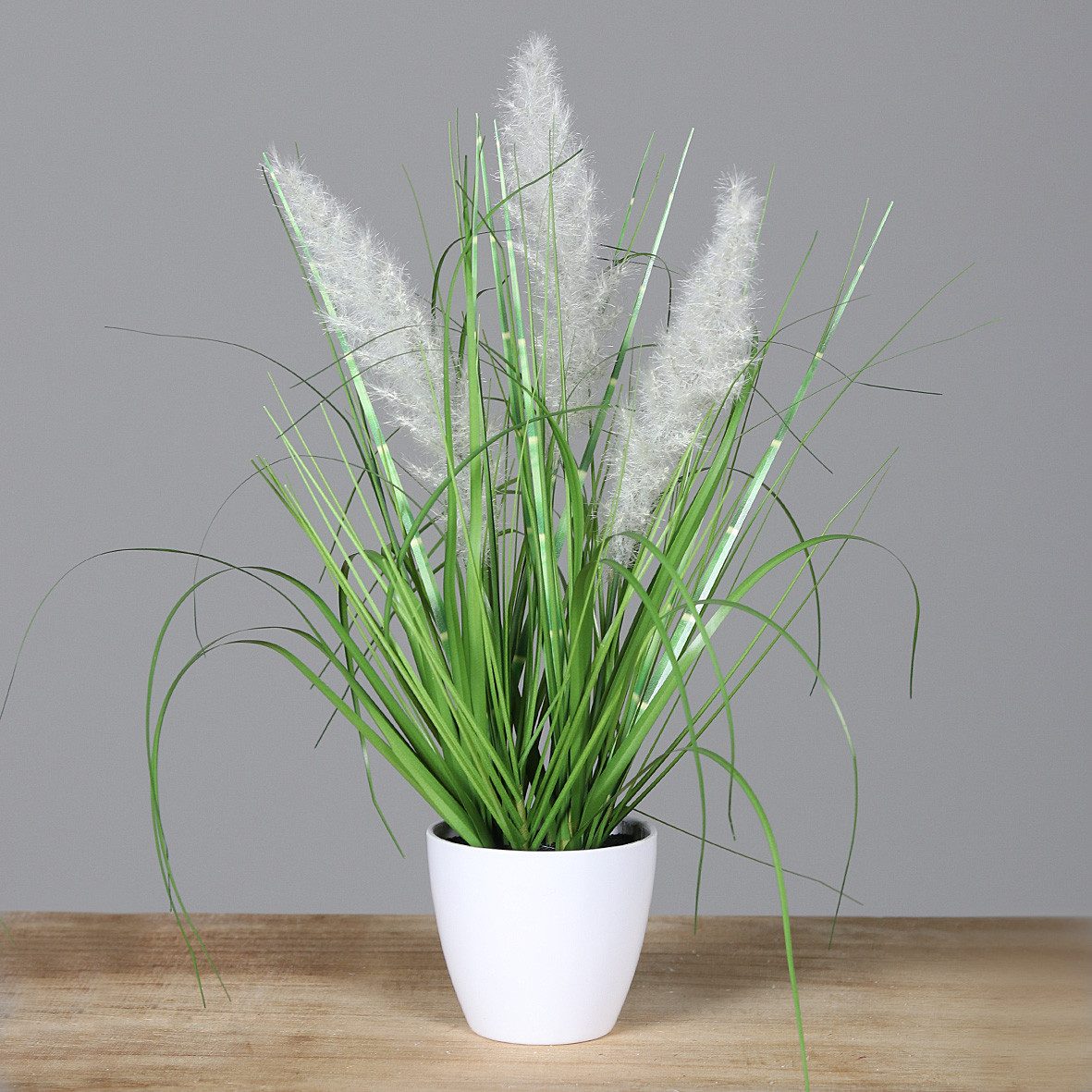 Kunstgras künstliches Kugelgras/ Palmgras im Topf ca. 38cm, mucPlants günstig online kaufen