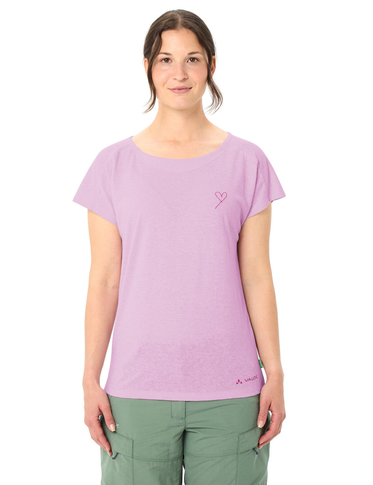 VAUDE T-Shirt Women's Neyland T-Shirt (1-tlg) schnelltrocknendes und funktionelles Shirt