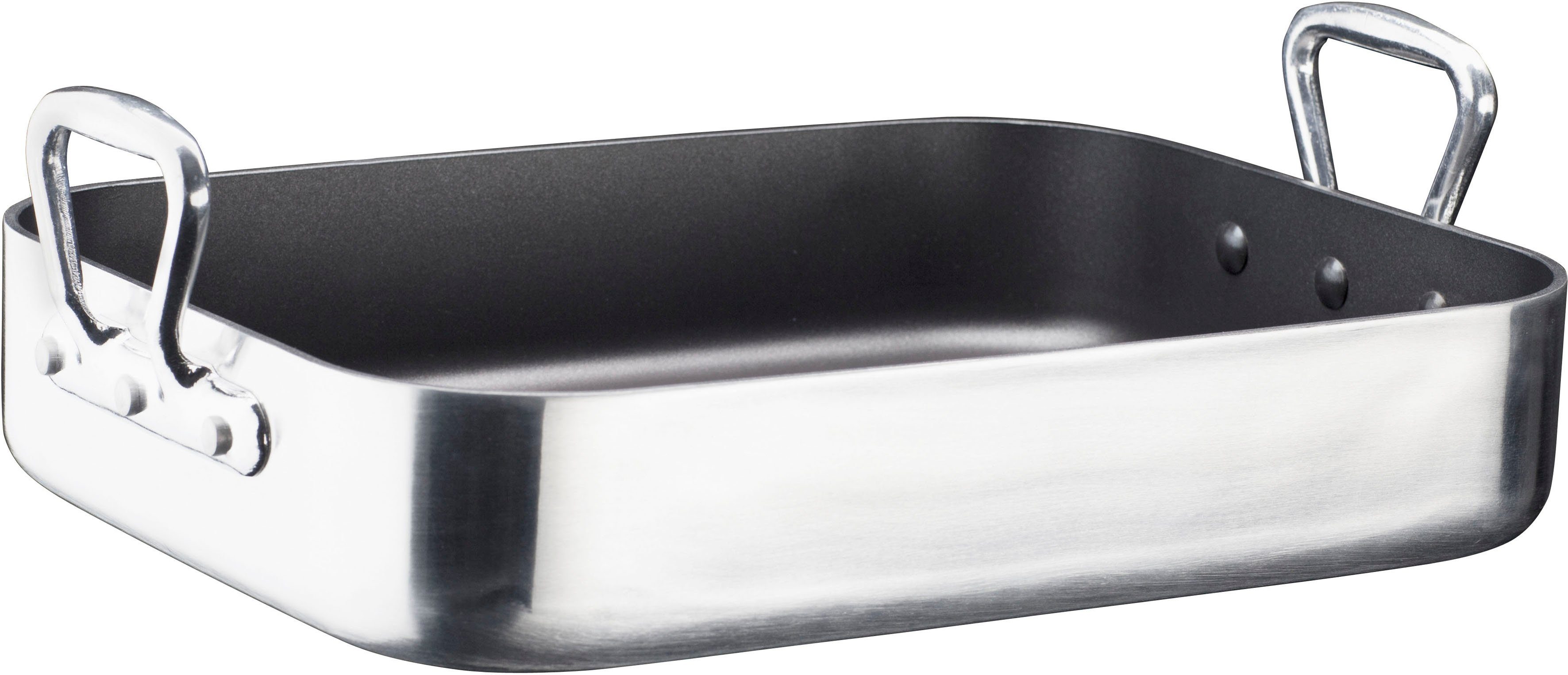 GSW Bräter Gastro AluTherm®, Aluminium (1-tlg), Gastro-Qualität, langlebiger VITAFLON® EXTRA Antihaft-Versiegelung