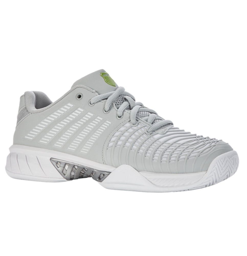Express Light 3 Allcourt grau/weiss/limegrün Damen Tennisschuh