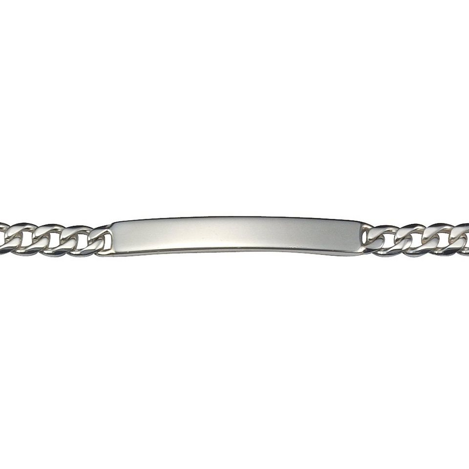 Vivance Armband 925 Silber rhodiniert Schildband, Das ideale Geschenk für  besondere Anlässe