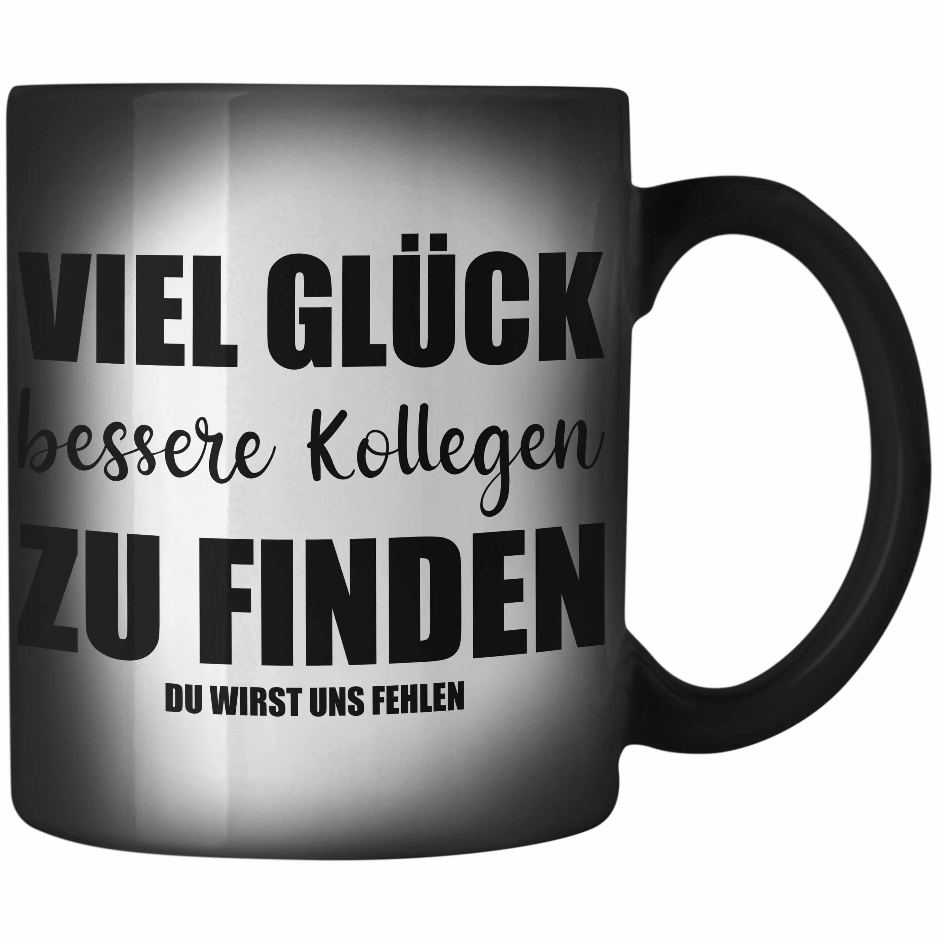Trendation Tasse Trendation Jobwechsel Zaubertasse Geschenk Kollegin