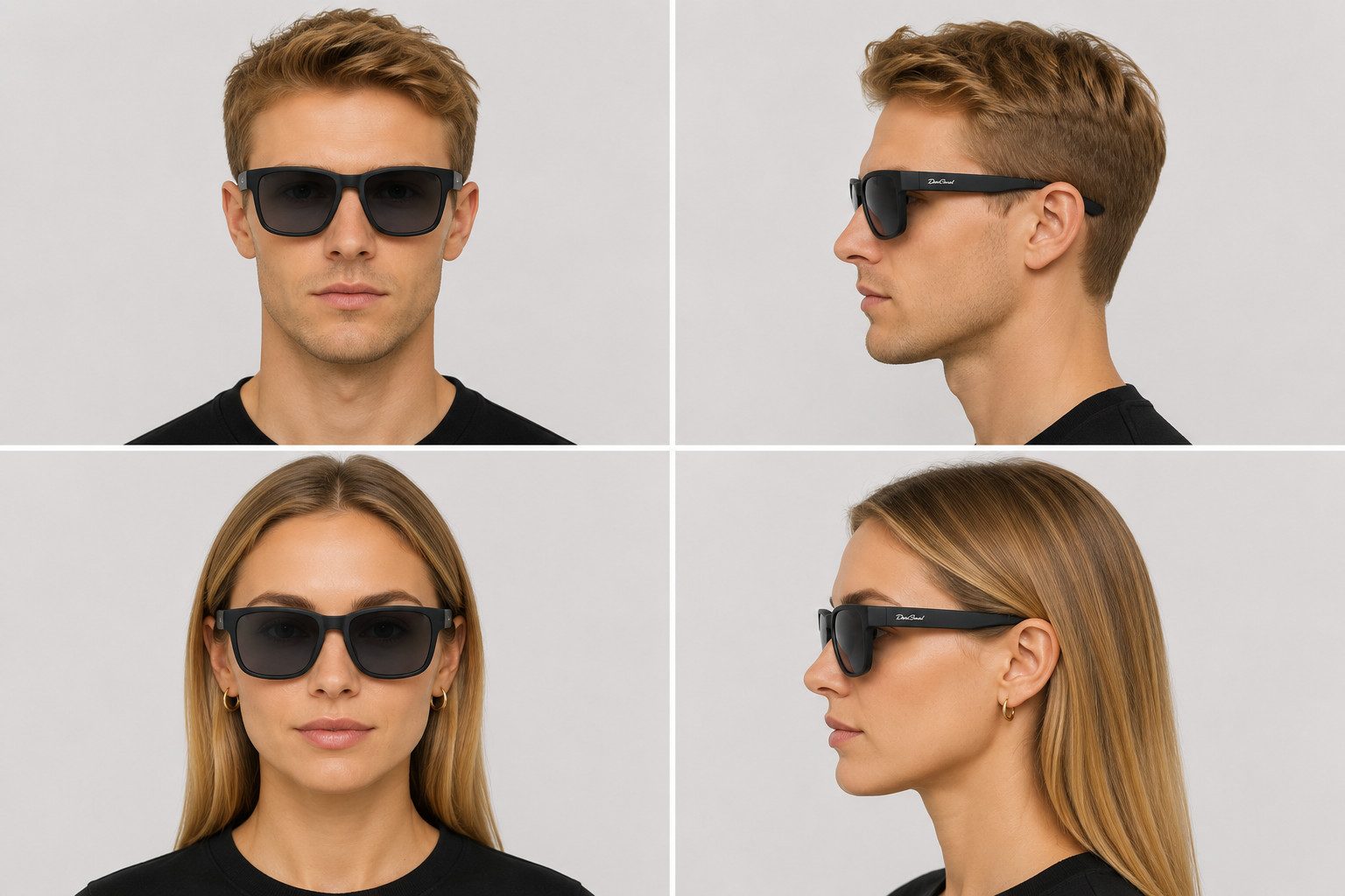 Sonnenbrille DC-POL-2018A- Überbrille -Für Schmales Gesicht
