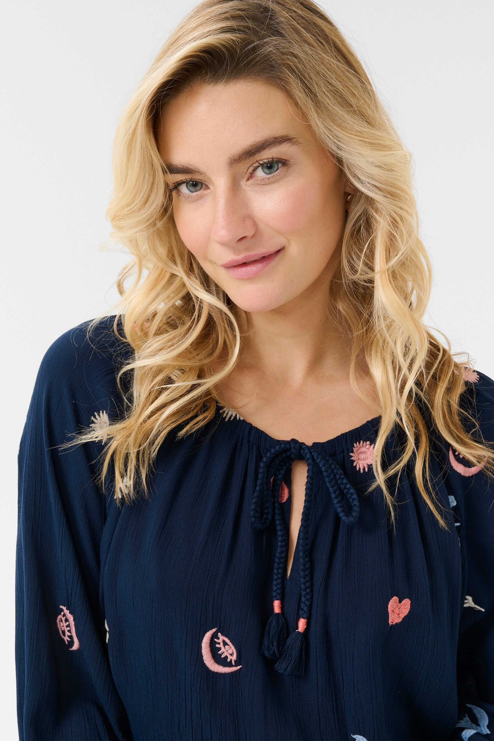 Cream Langarmbluse Langarm-Bluse CRRonja