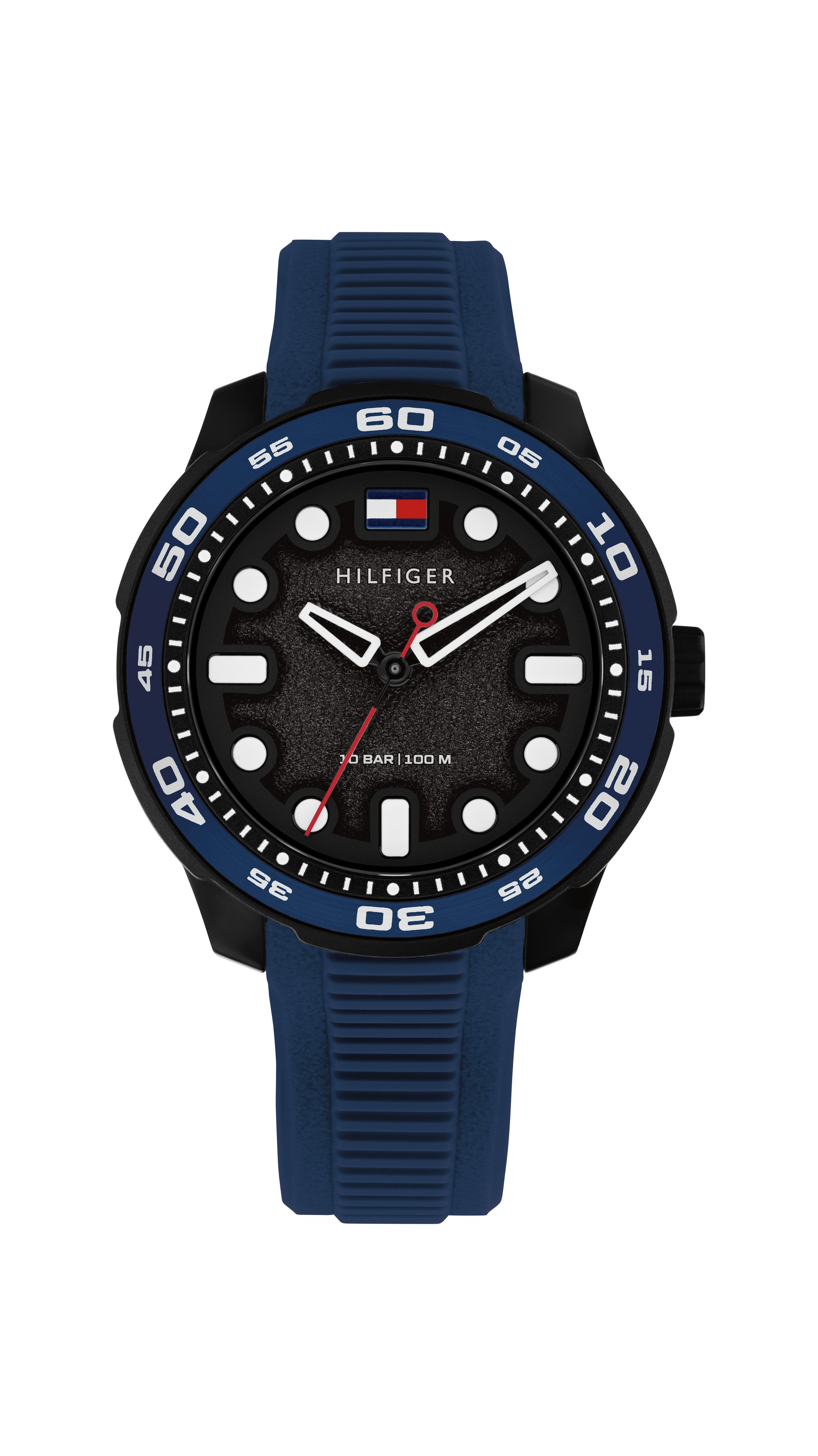 Tommy Hilfiger Quarzuhr TH-REGATTA 1720053, Armbanduhr, Damenuhr, Herrenuhr, Silikonarmband, analog