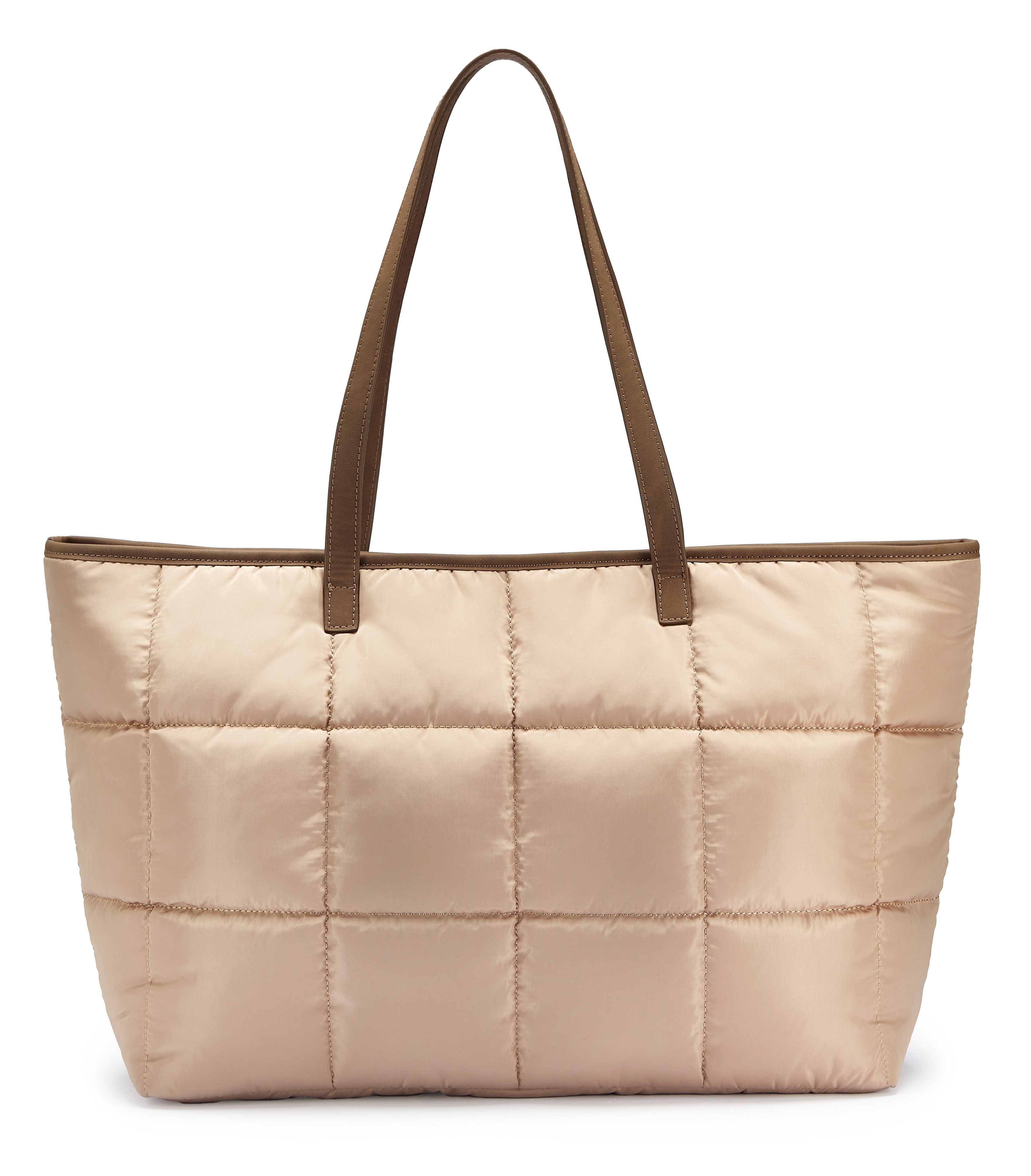 Elbsand Shopper Handtasche, Einkaufstasche, Schultertasche, Strandtasche, NEU Badetasche mit modischer Steppung VEGAN
