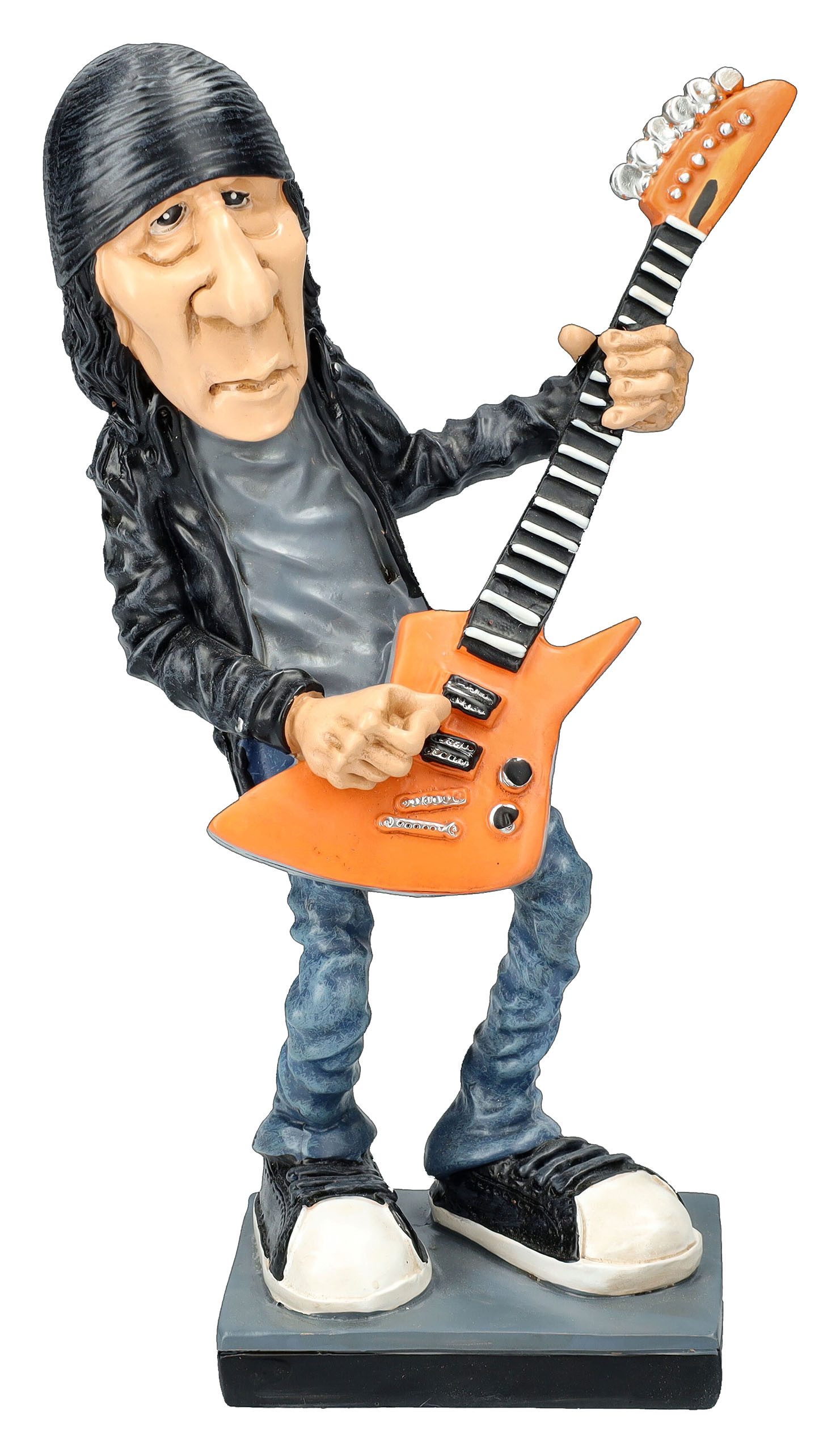 Dekofigur Phil Figur – Rockstar Karikatur Metal Deko Statue 17.5 cm Dekofigur