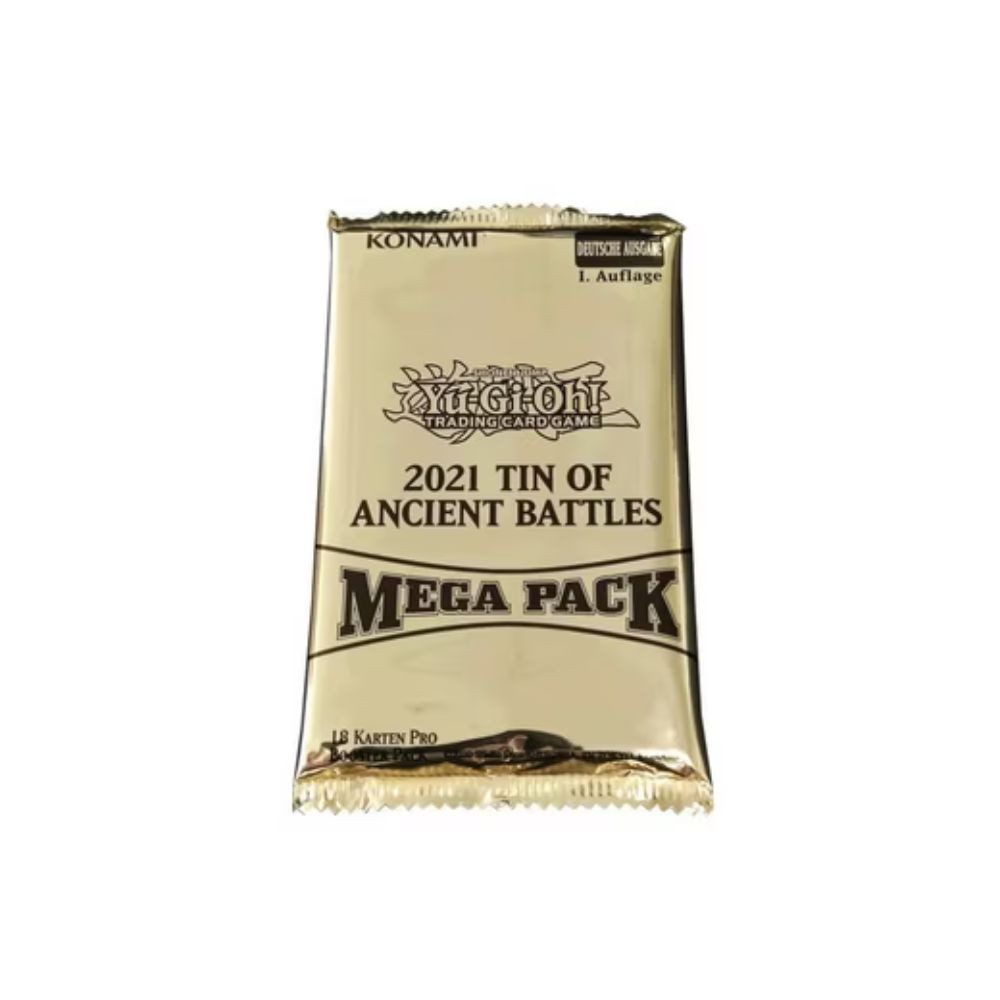 Konami Sammelfigur Yu-Gi-Oh! 2021 Tin of Ancient Battles Mega Pack Booster DE