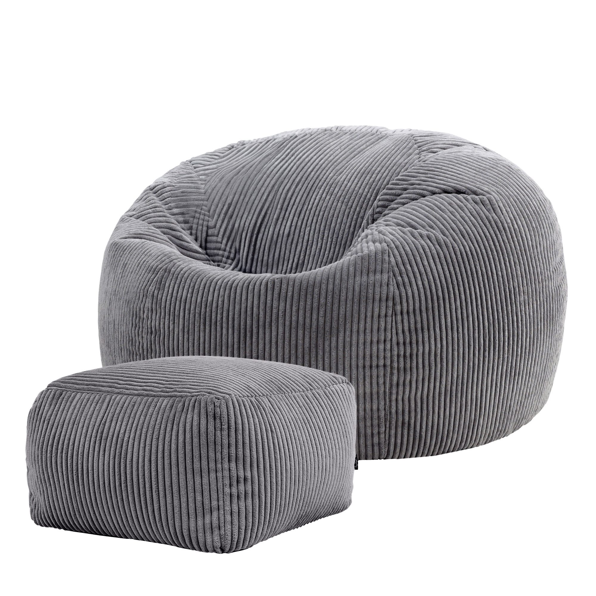 icon Sitzsack Klassischer Sitzsack aus Cord günstig online kaufen