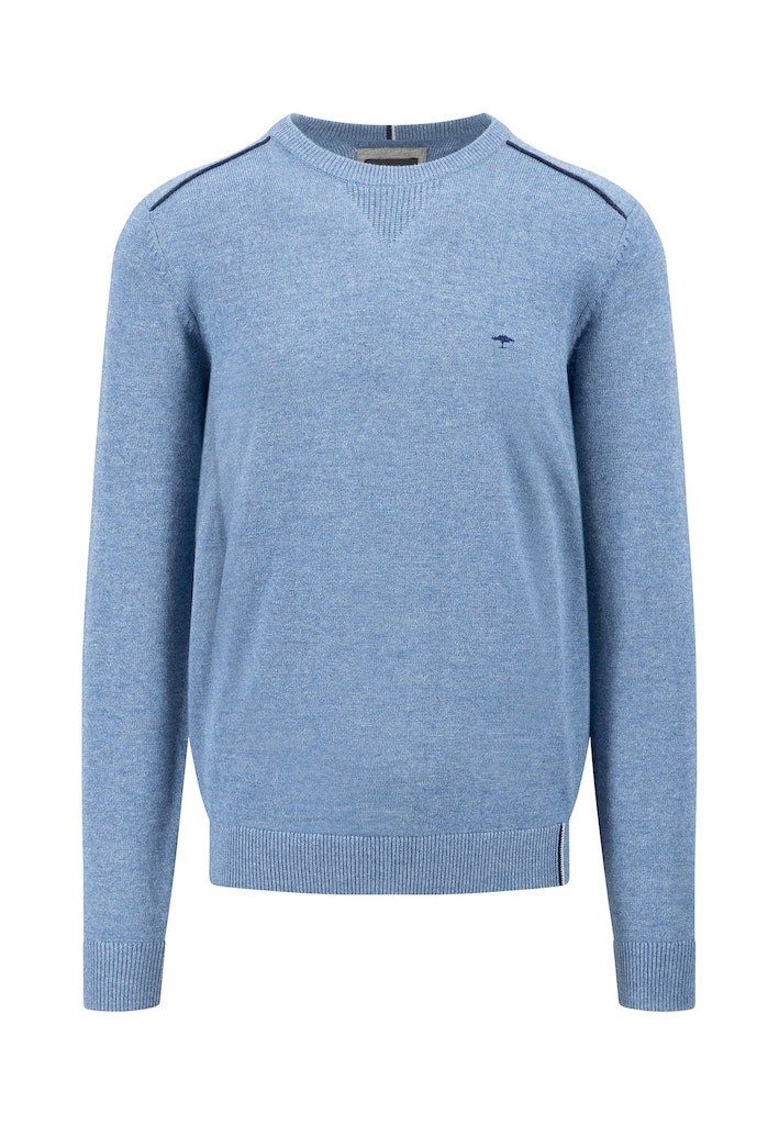 Wollpullover Fynch-Hatton / He.Pullover / O-Neck, Cotton Wool