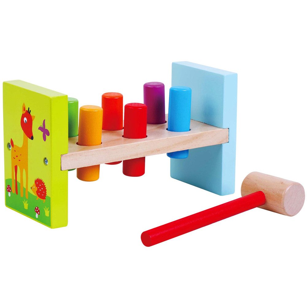 Spiel Besttoy - Klopfbank - aus Holz - 21 x 12 x 9 cm