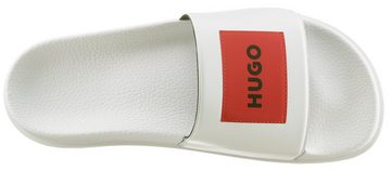 HUGO Match Badepantolette, Sommerschuh, Poolslides, Schlappen, mit Logoschriftzug