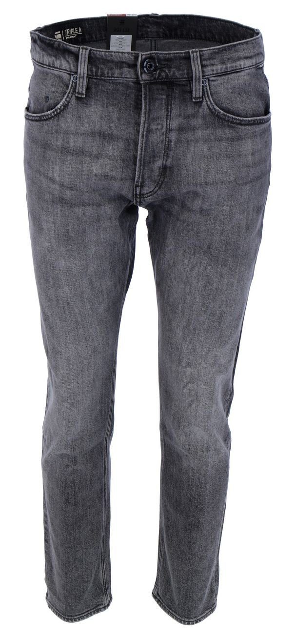 G-Star RAW 5-Pocket-Hose Triple A Straight faded carbon (1-tlg)