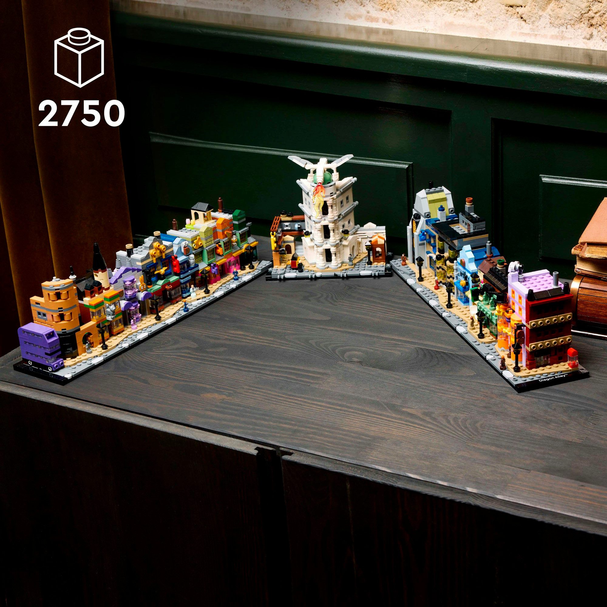 LEGO® Die Zauberläden der Winkelgasse™ (76444), LEGO Harry Potter™ Konstruktionsspielsteine, (2750 St), Made in Europe