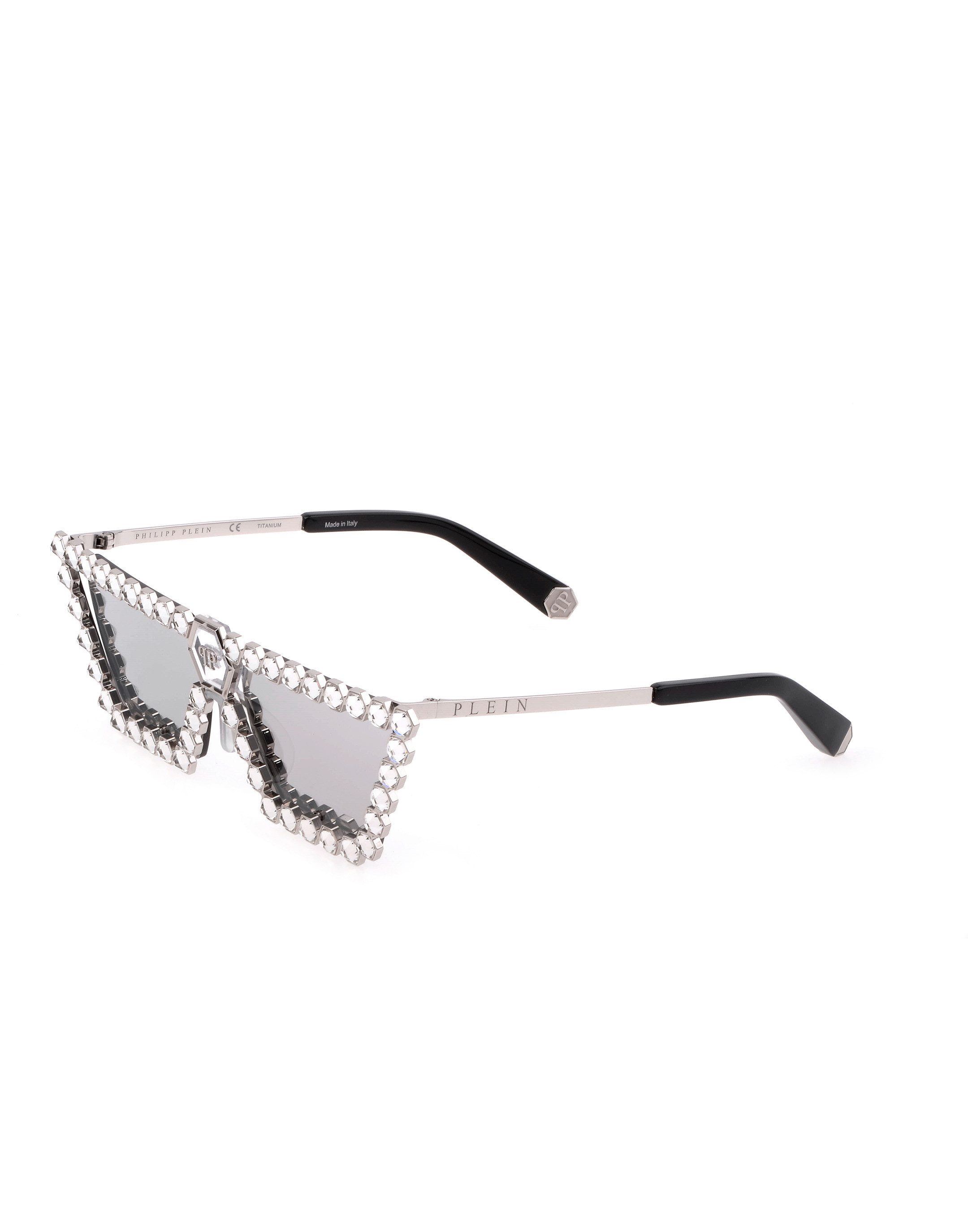 PHILIPP PLEIN Sonnenbrille Mit Schmucksteinen