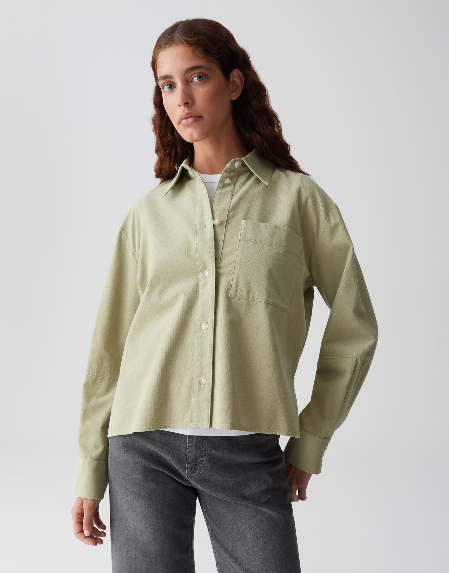 Langarmbluse FRONE aus BCI Cotton