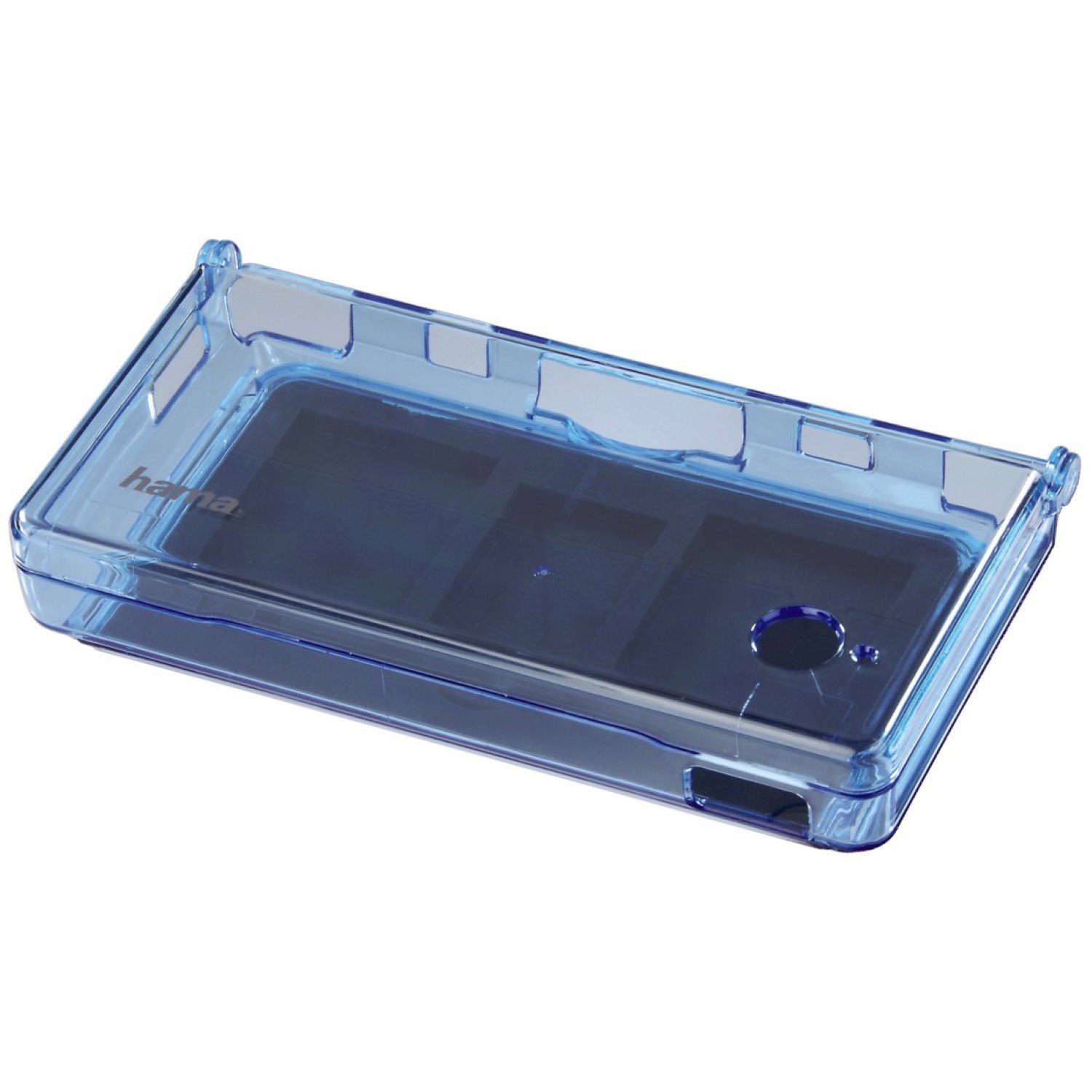 Hama Konsolen-Tasche Hard-Case Box Tasche Schutz-Hülle Blau, Aufbewahrungpassend für Nintendo DSi Konsole – Bild 2 von 3