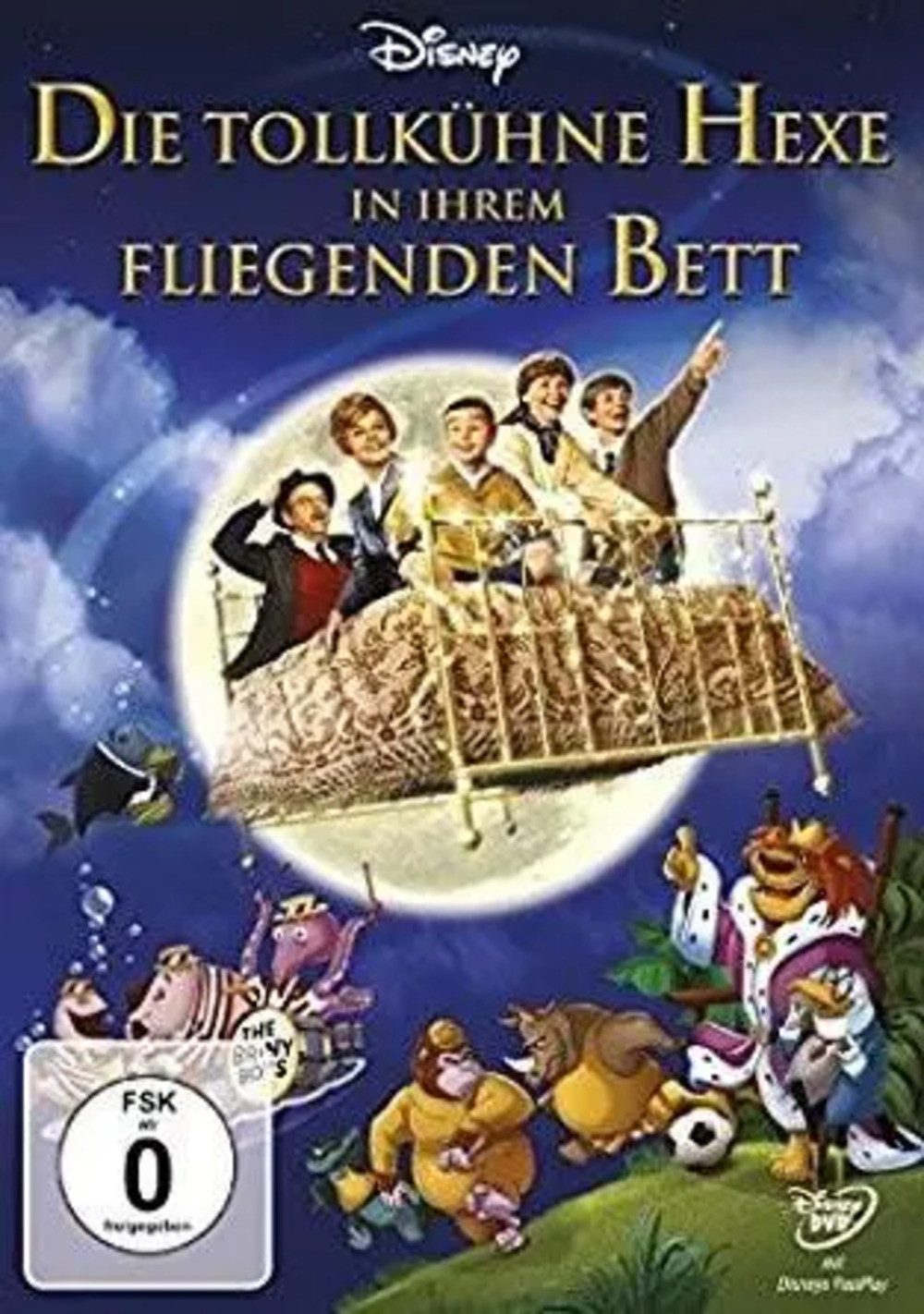 DVD Die tollkühne Hexe in ihrem fliegenden Bett