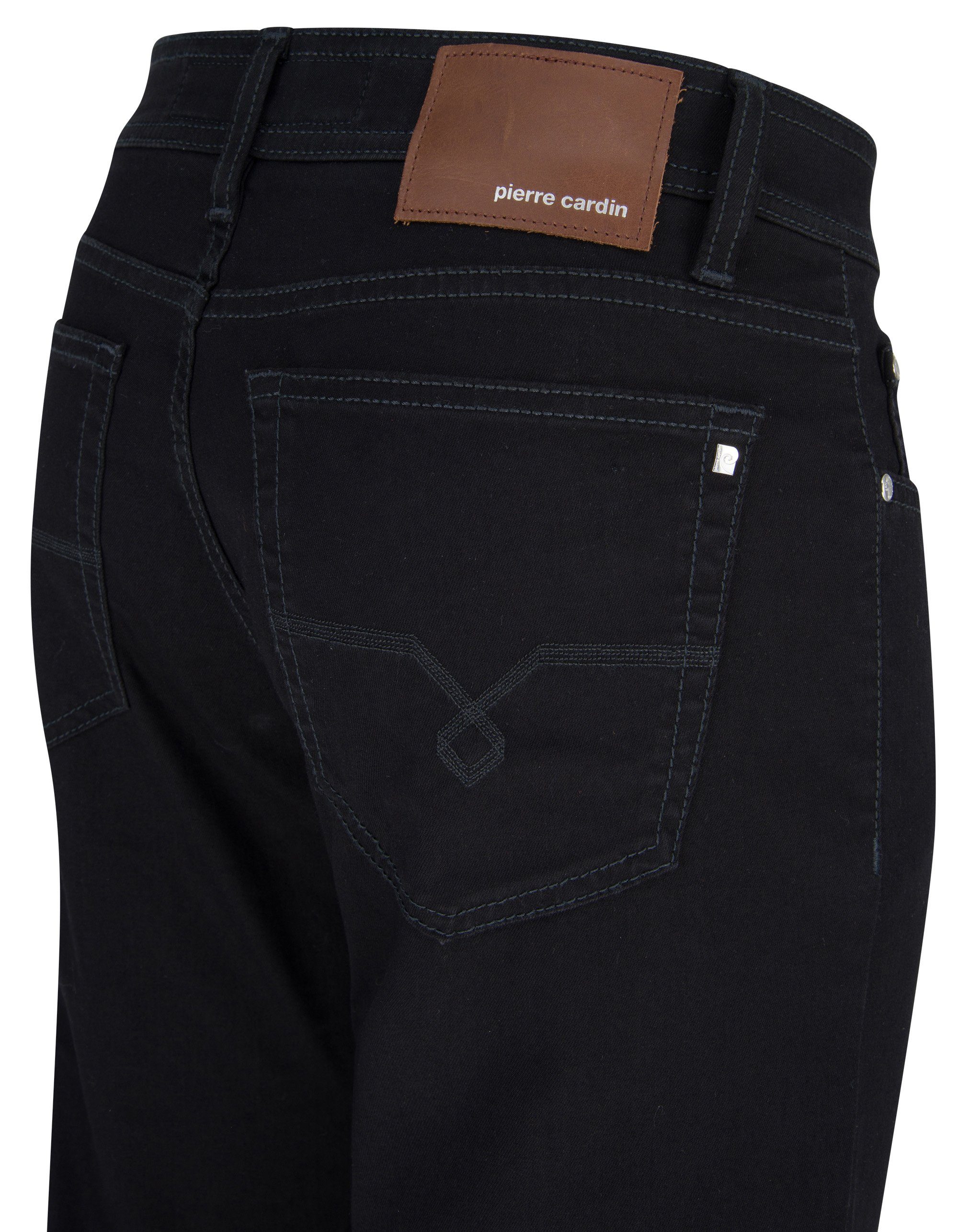 31961 7330.86 touch black summer Pierre 5-Pocket-Jeans PIERRE Cardin deep CARDIN DEAUVILLE air