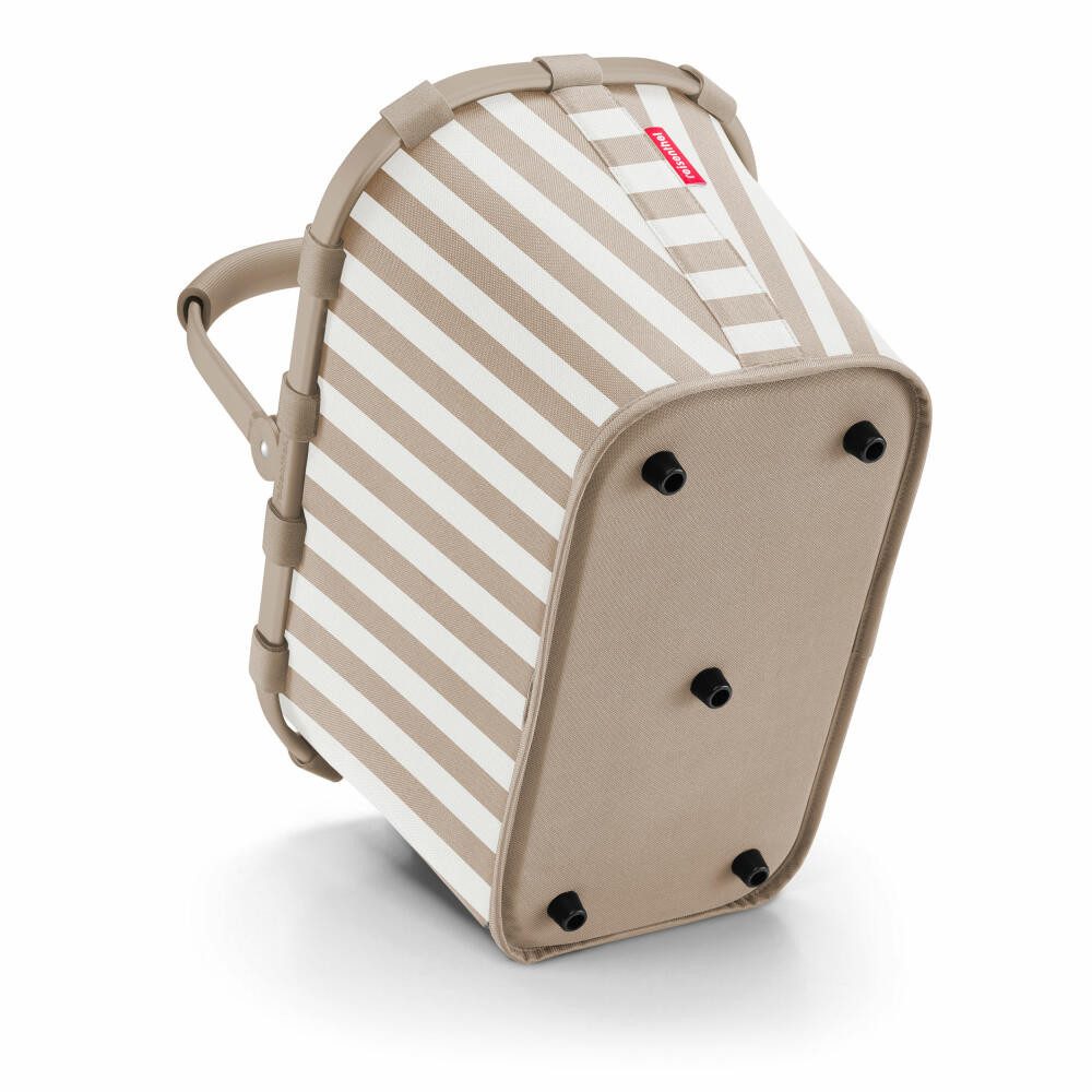 REISENTHEL® Einkaufskorb carrybag summerstripes coffee – Bild 3 von 5