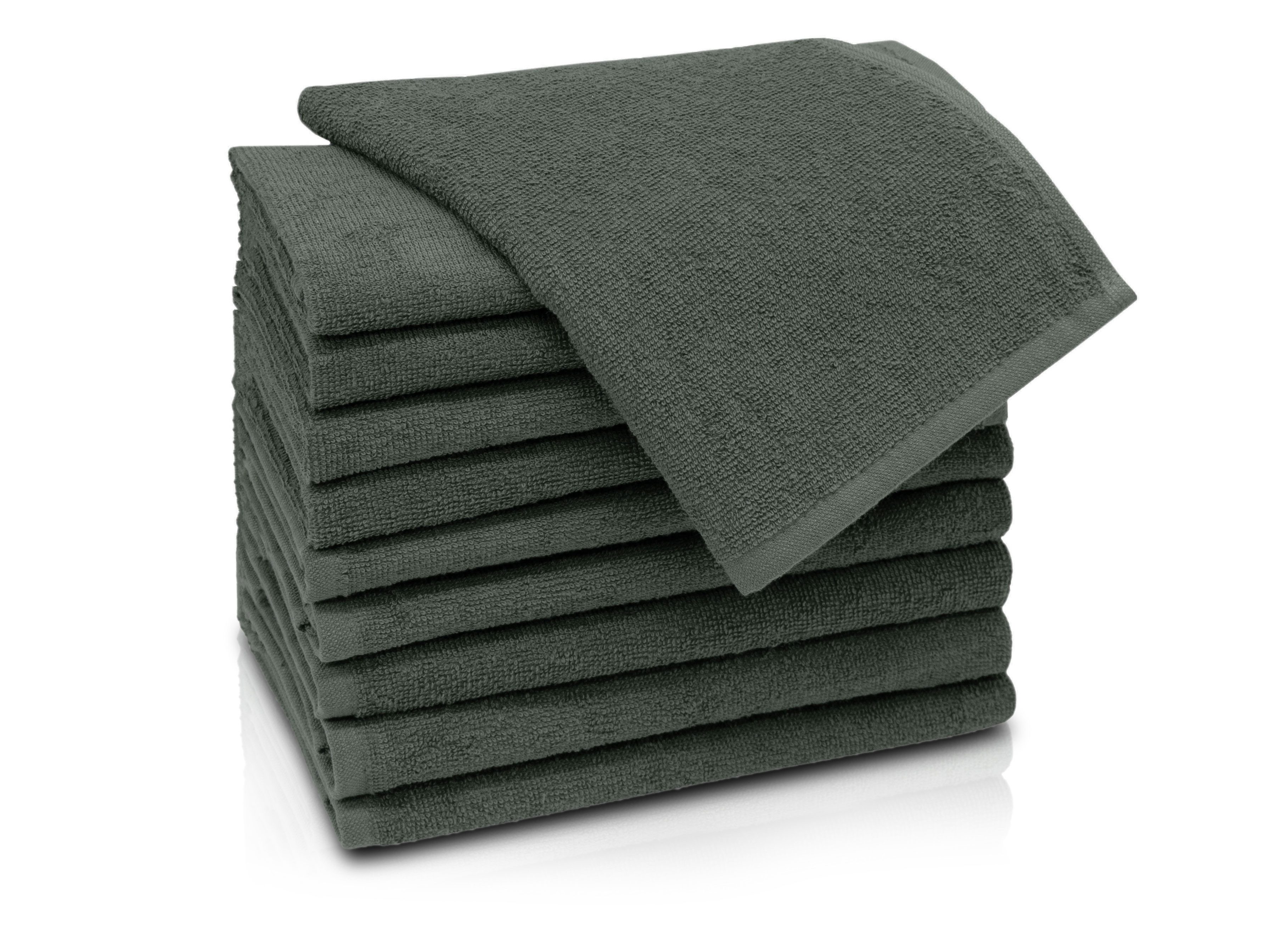 ZOLLNER Gästehandtücher, Walkfrottier (10-St), 30 x günstig online kaufen