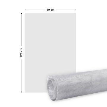 Kubus Lichtschachtabdeckung Schutzgitter für Kellerschächte, 120 x 60 cm, Lichtdurchlässiges Gewebe