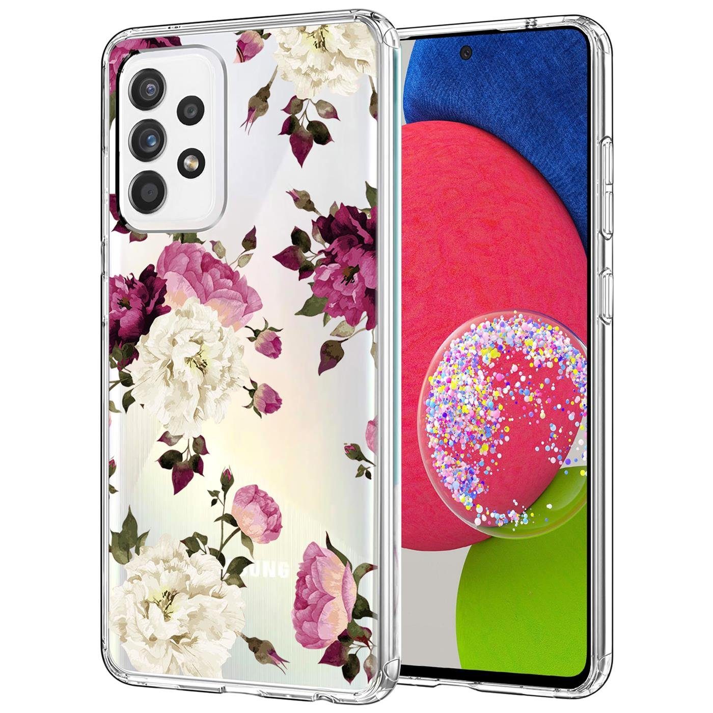 CoolGadget Handyhülle Handy Case Silikon Motiv Series für Samsung Galaxy A72 6,7 Zoll, Hülle mit hochauflösendem Muster für Samsung A72 Schutzhülle